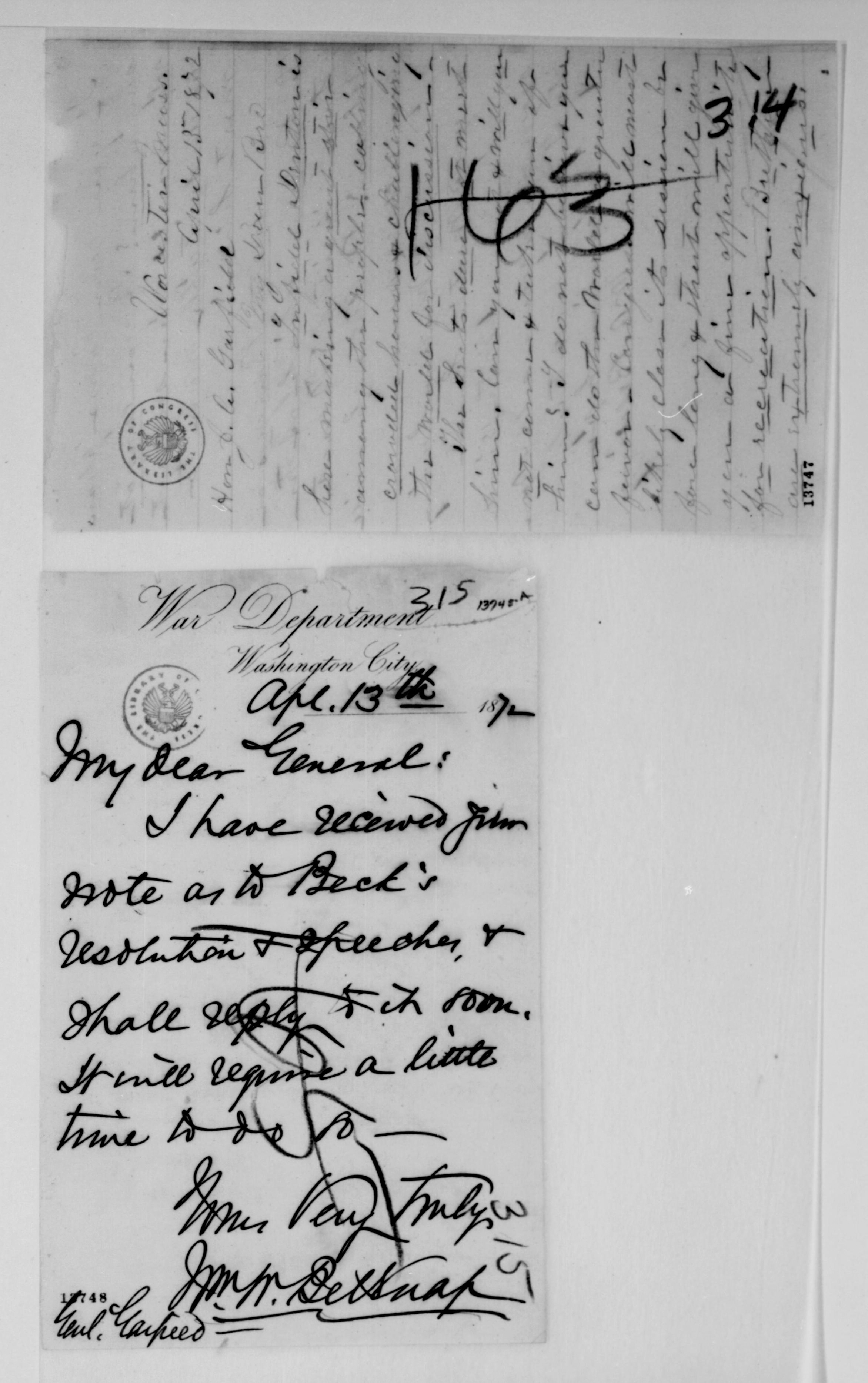 Scanned image of the current content page