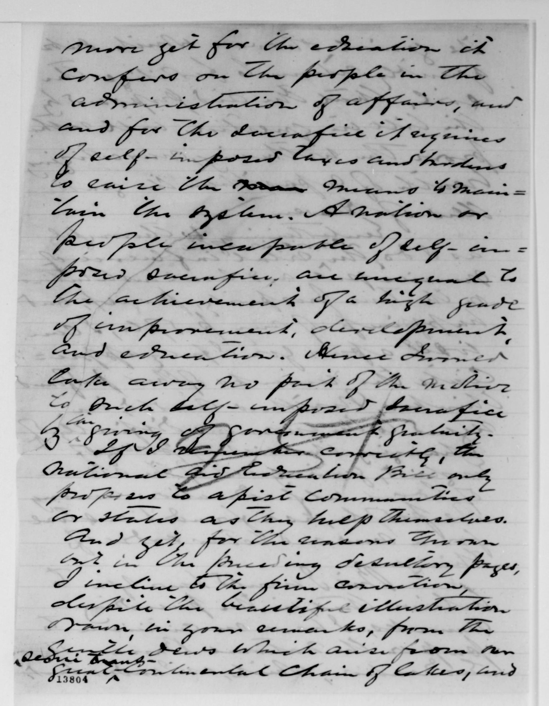 Scanned image of the current content page