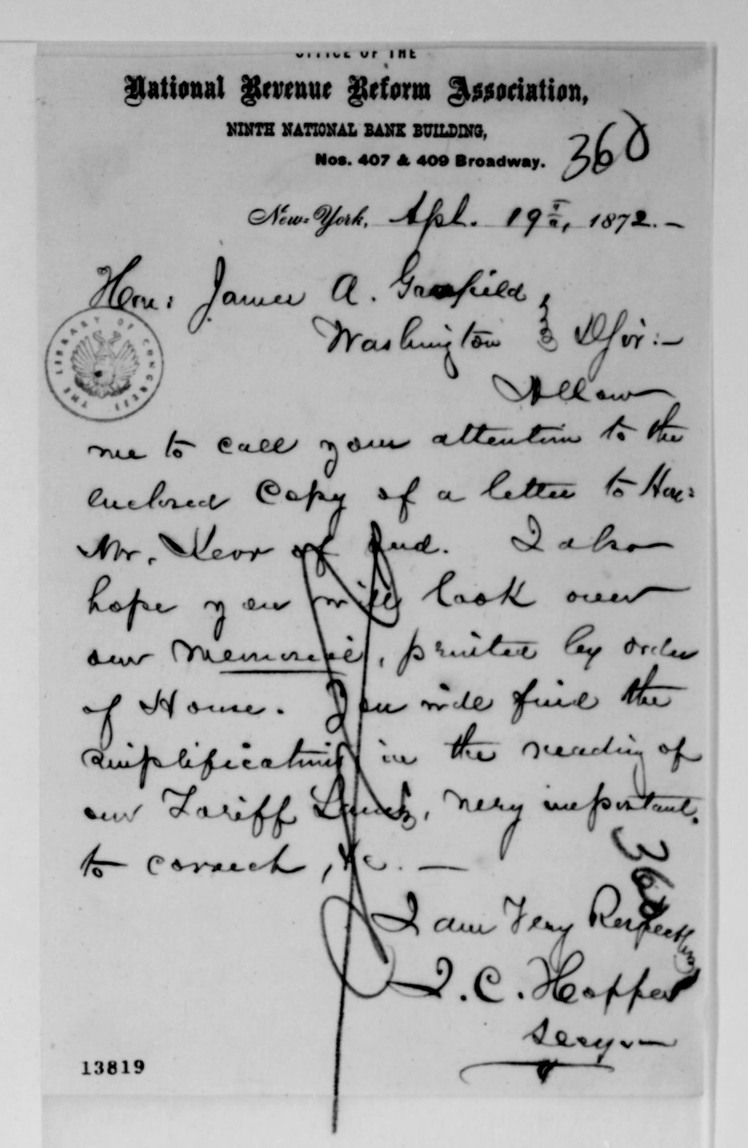 Scanned image of the current content page