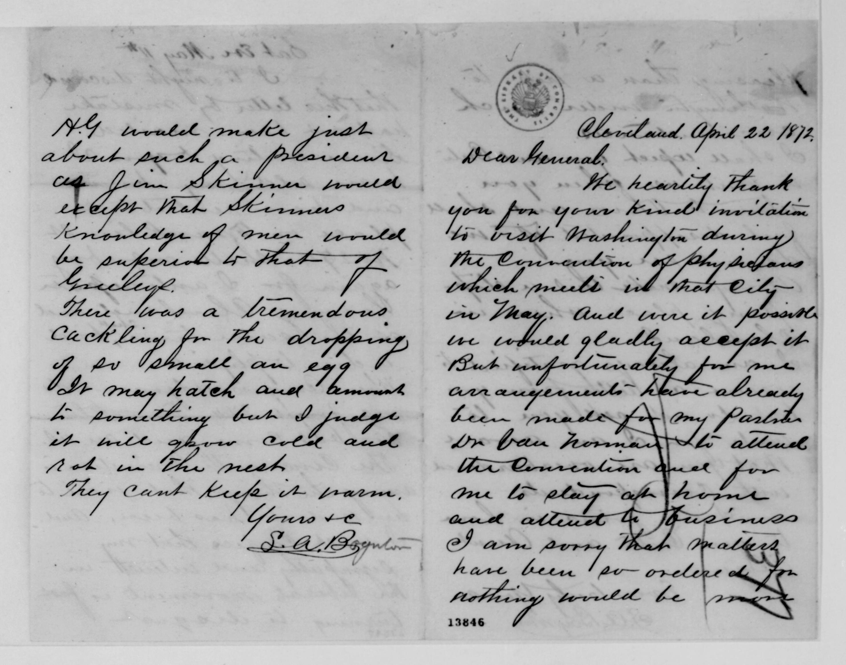 Scanned image of the current content page