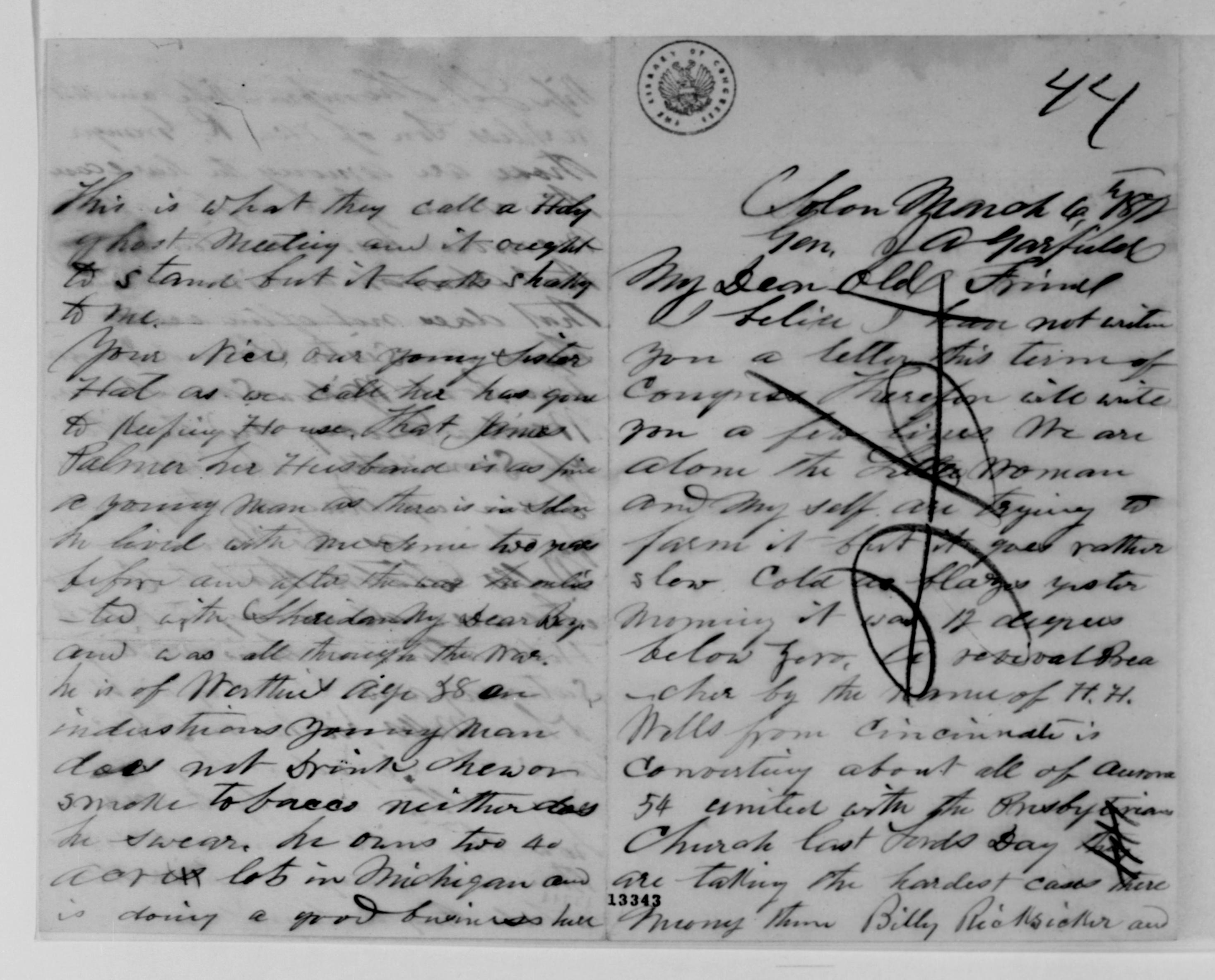 Scanned image of the current content page