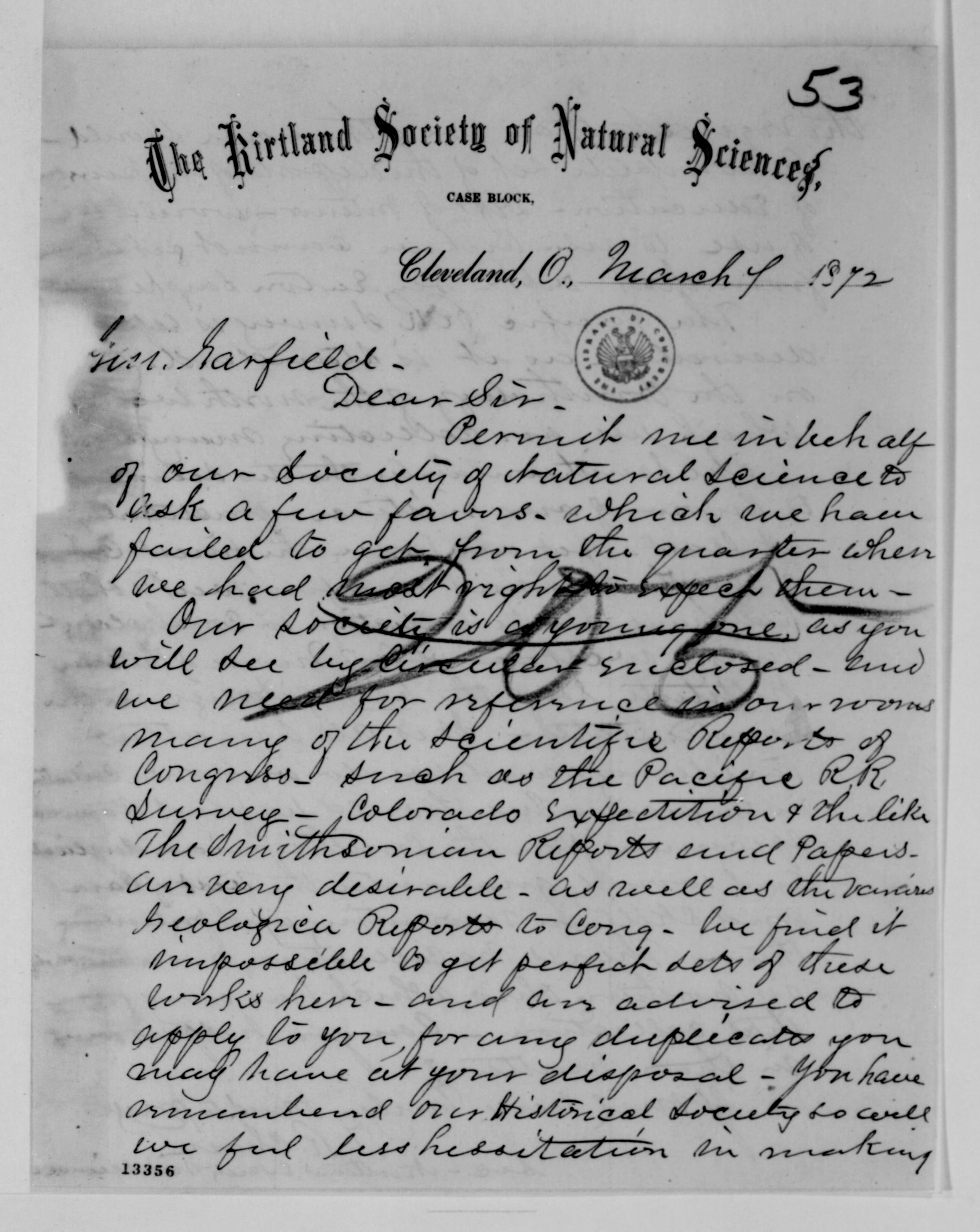 Scanned image of the current content page