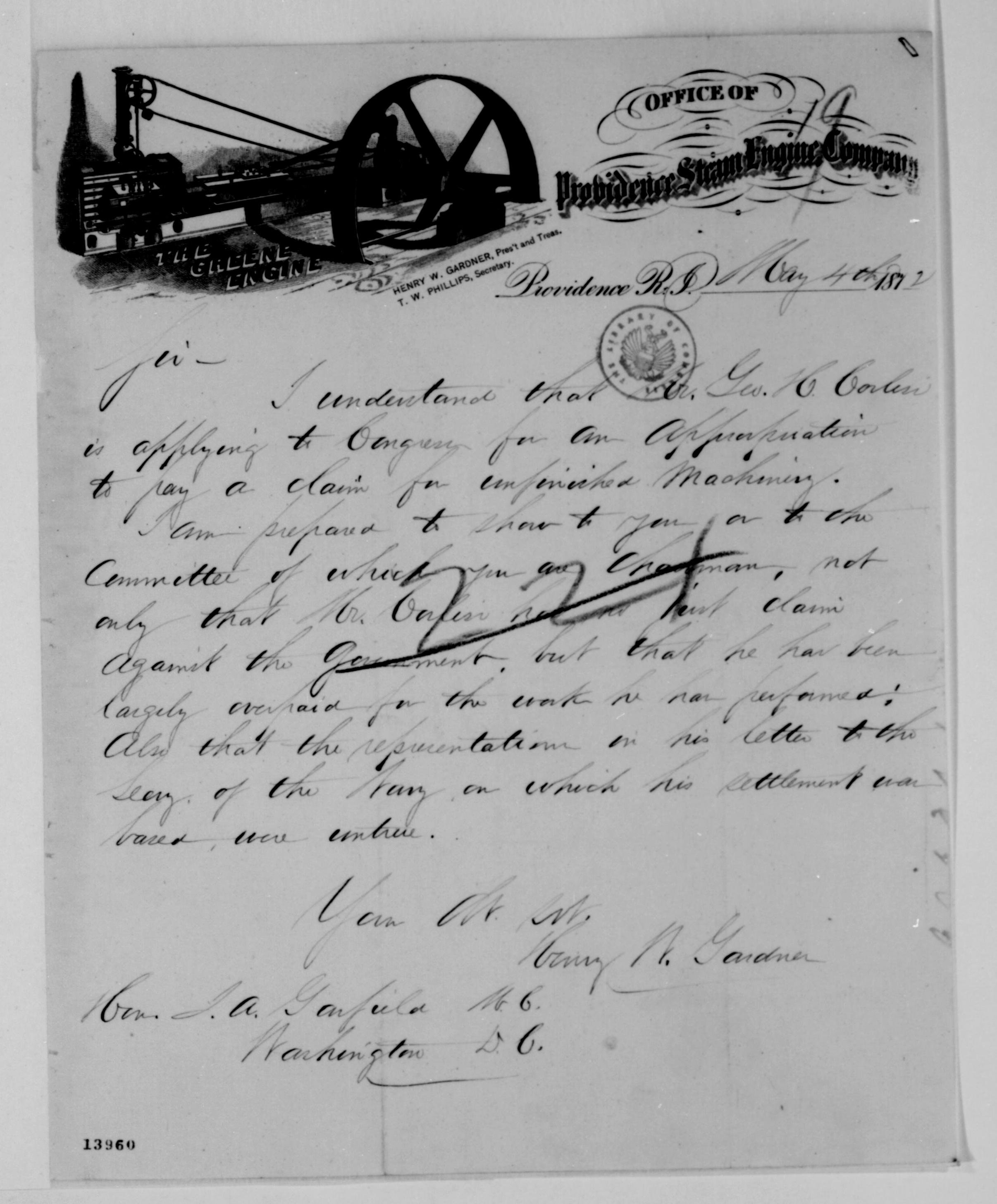 Scanned image of the current content page