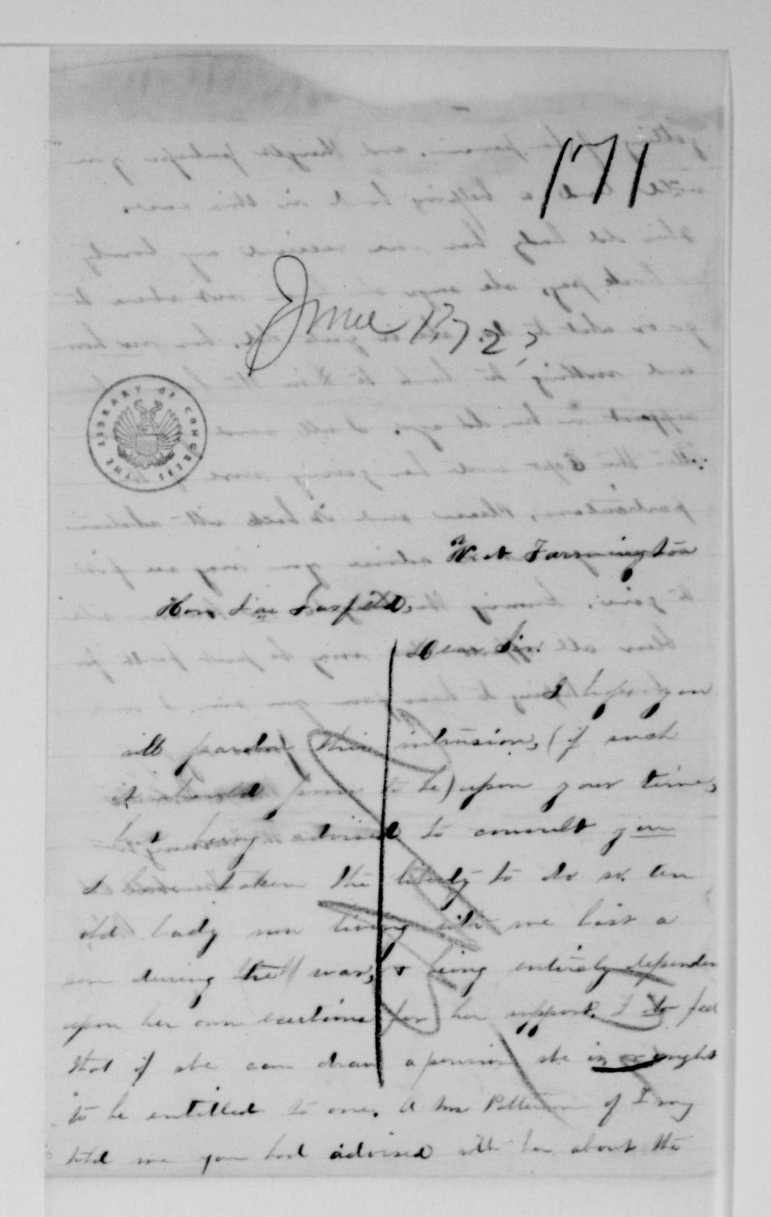 Scanned image of the current content page