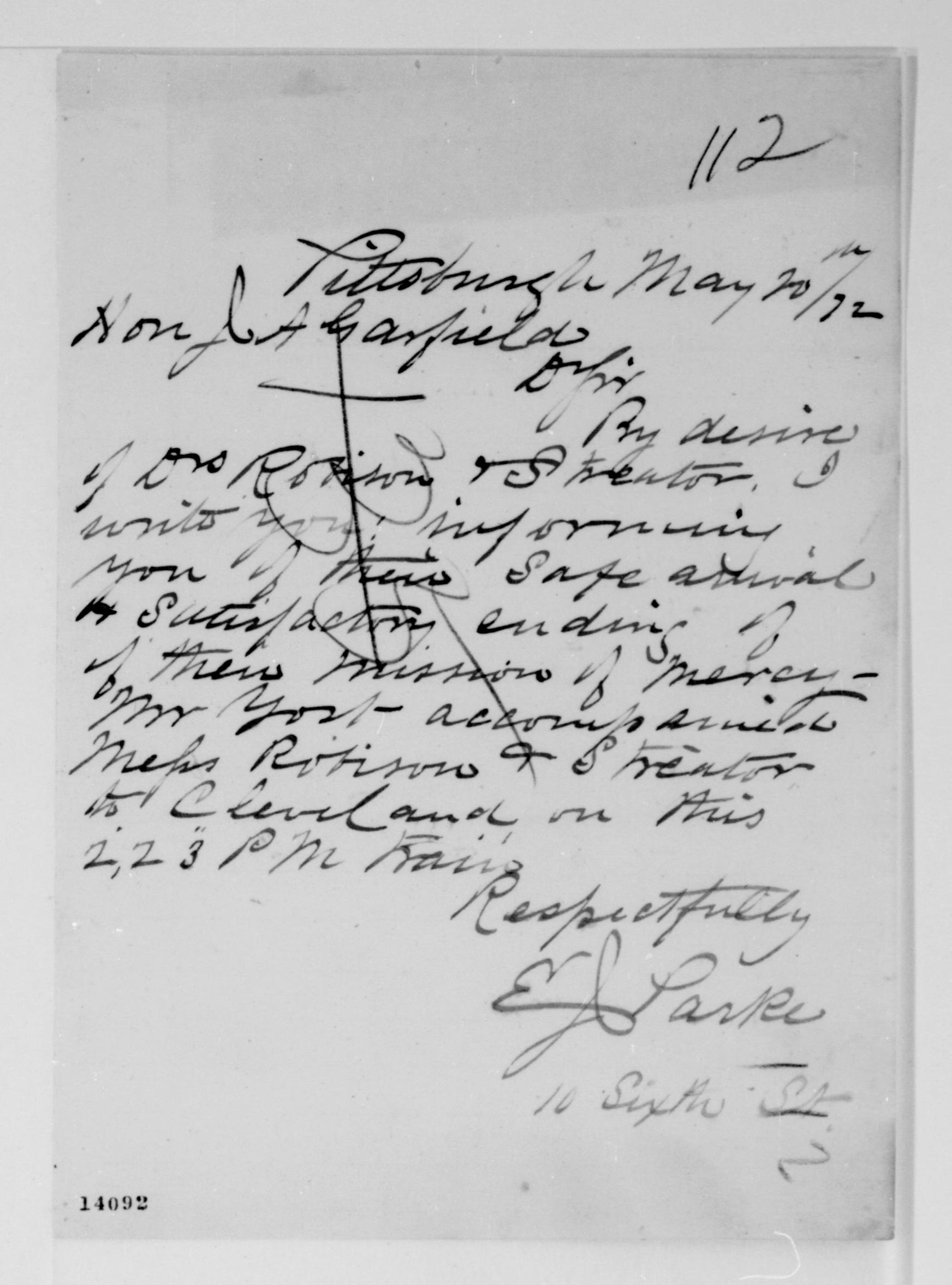 Scanned image of the current content page