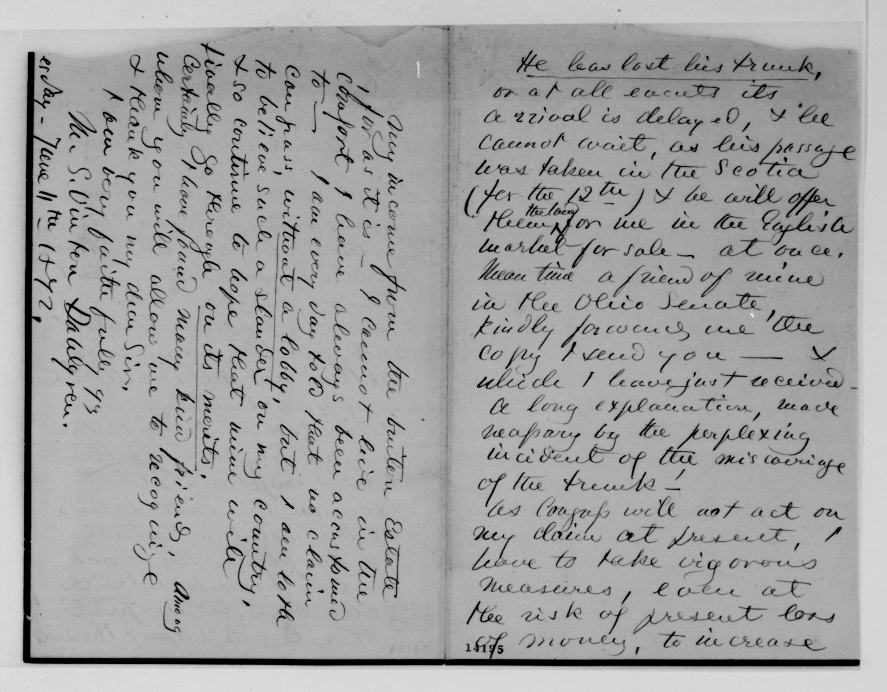 Scanned image of the current content page