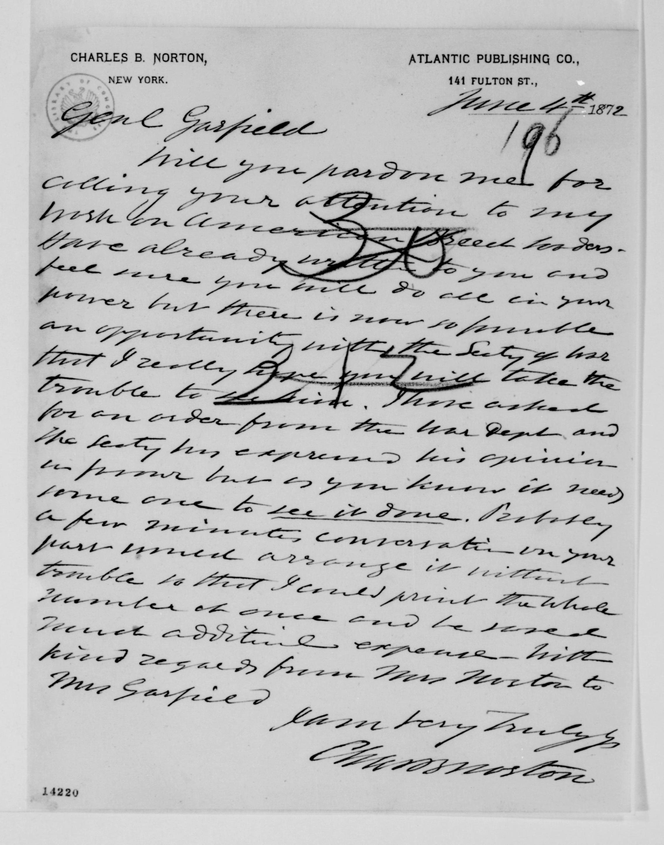 Scanned image of the current content page