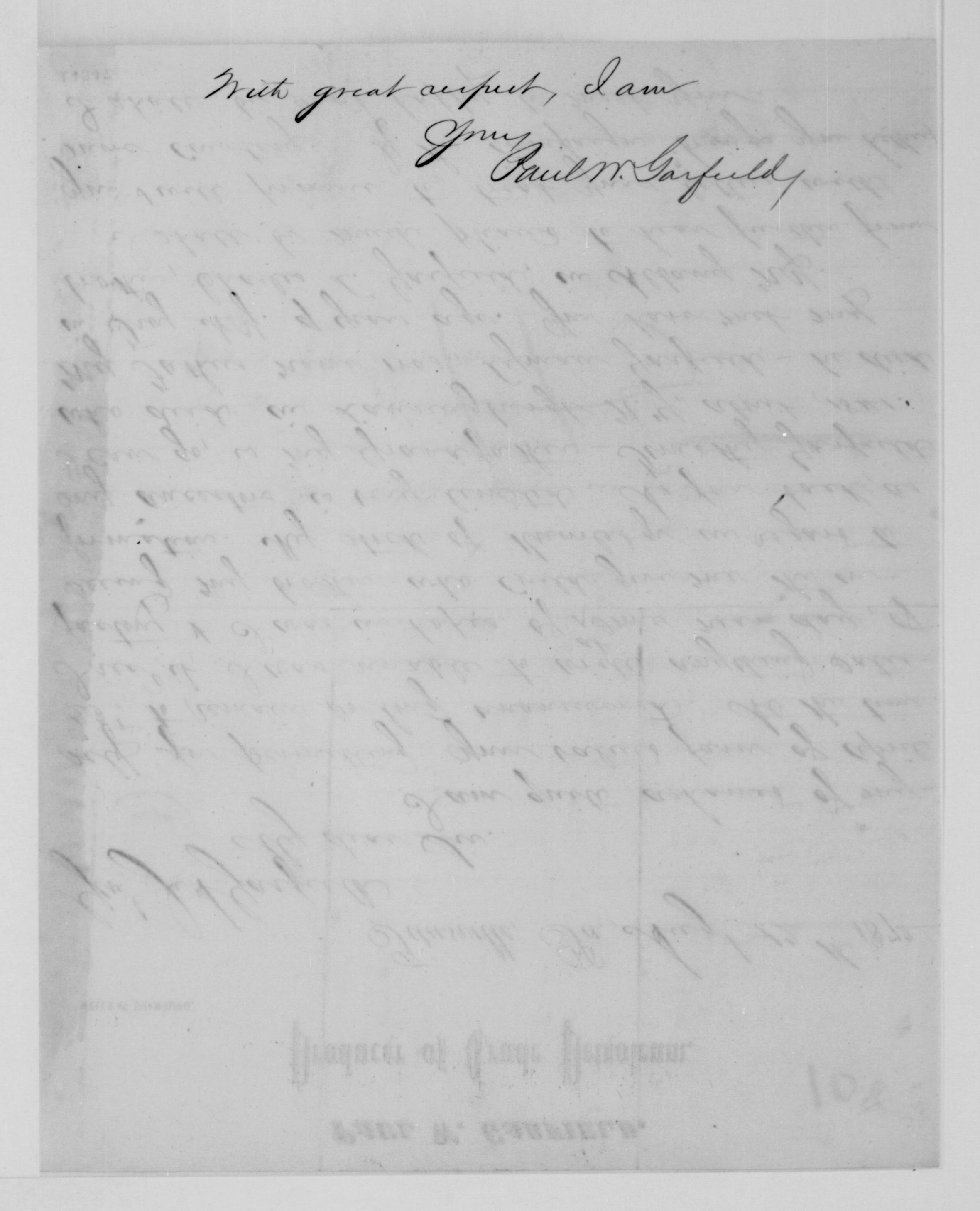 Scanned image of the current content page