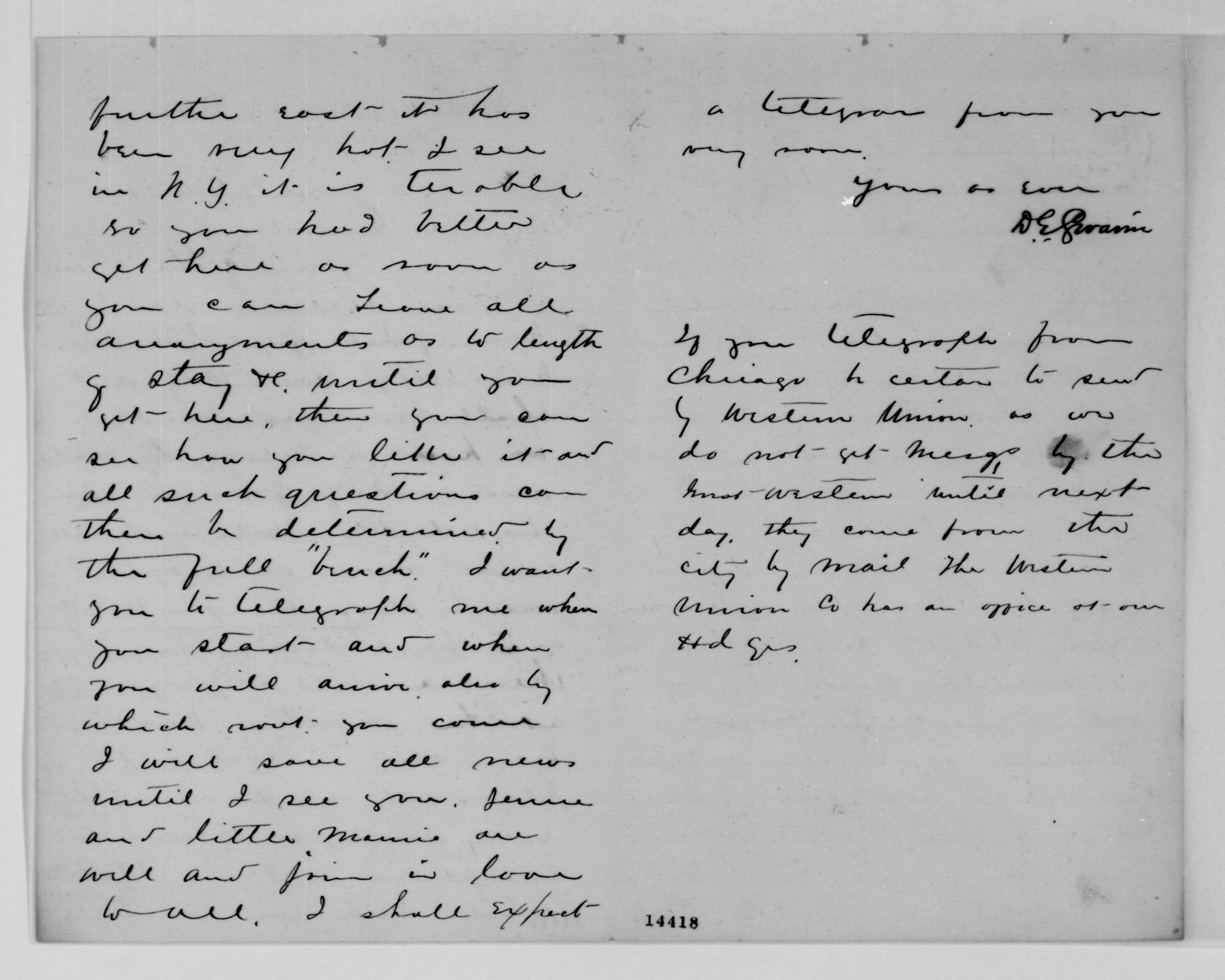 Scanned image of the current content page