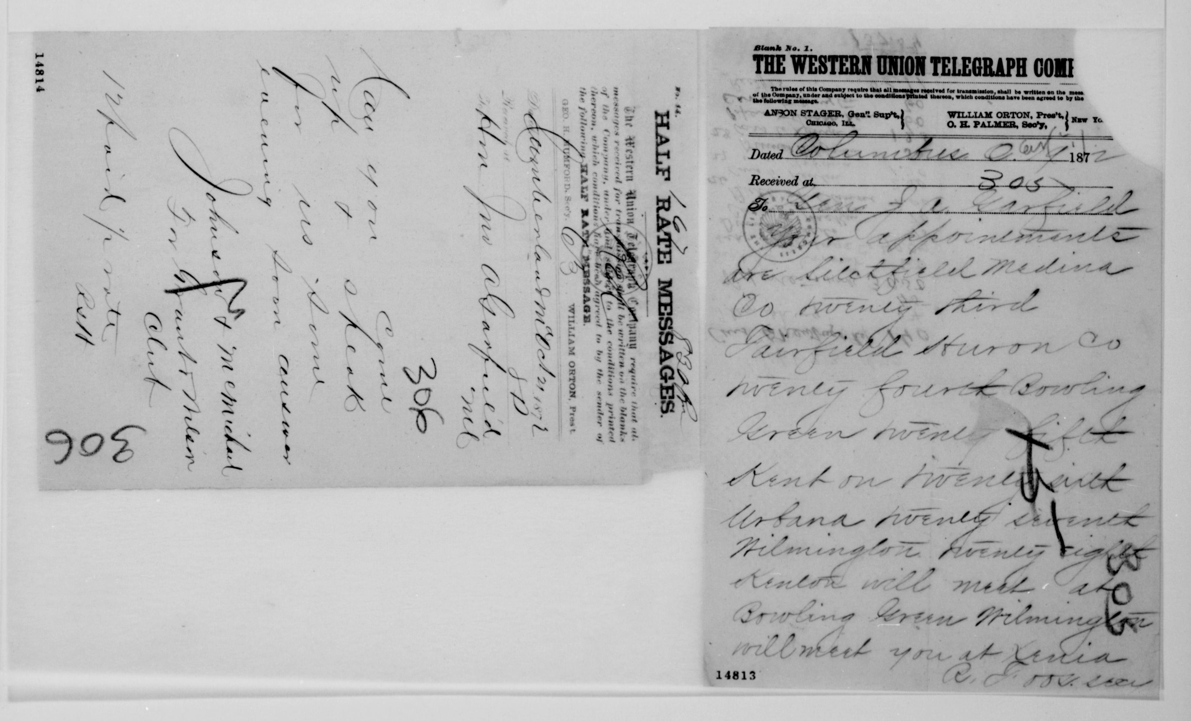 Scanned image of the current content page