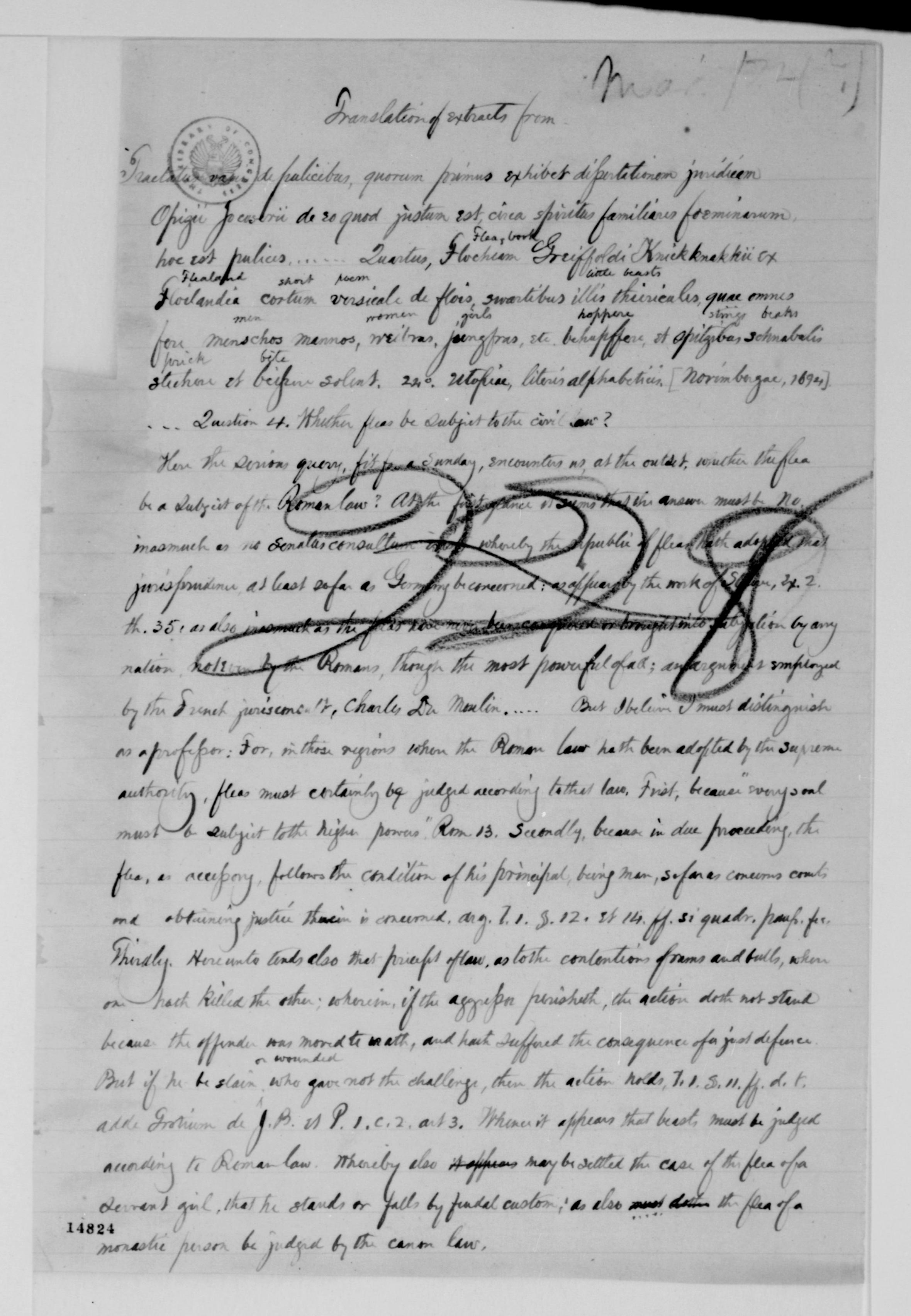 Scanned image of the current content page