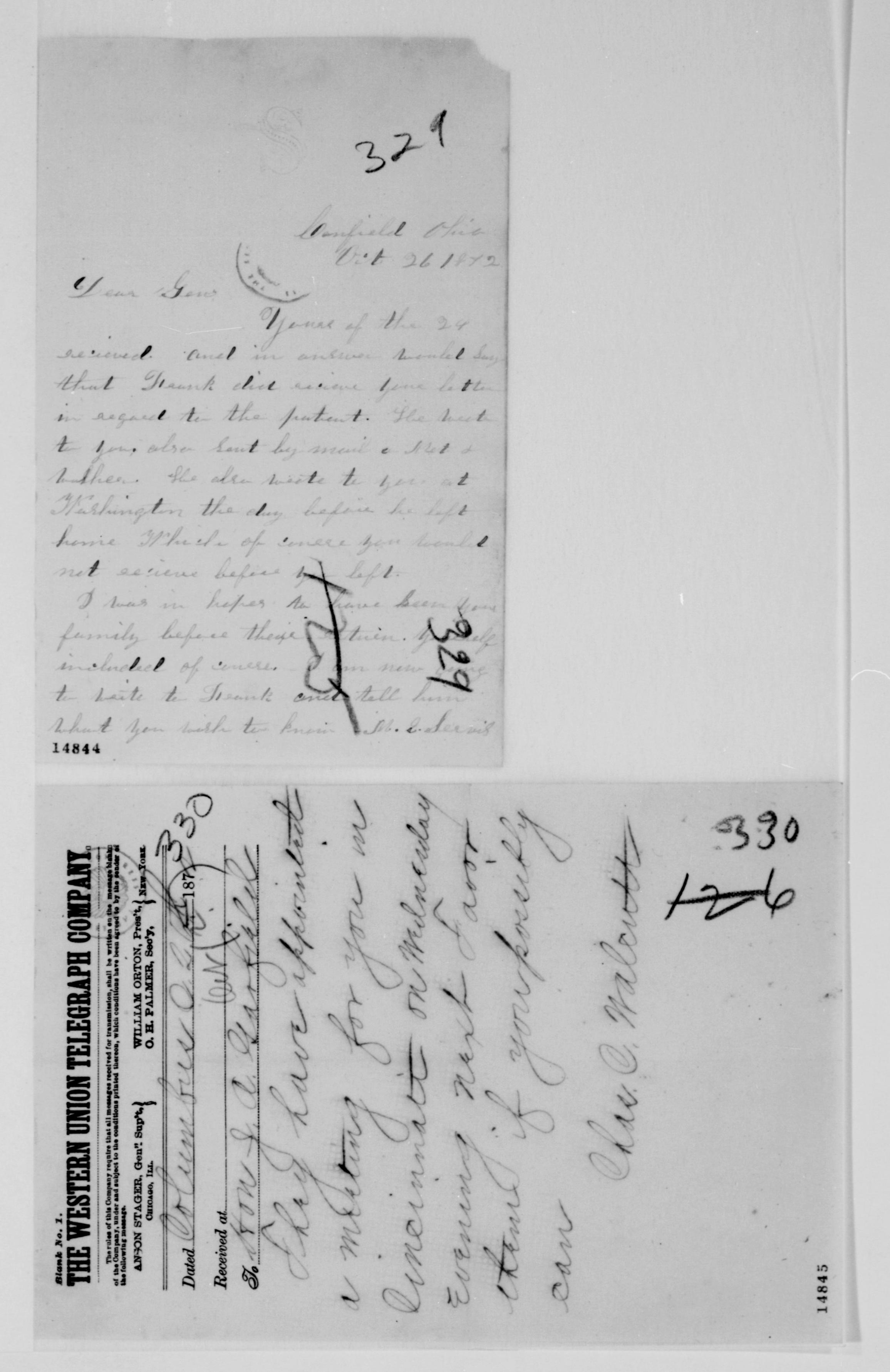 Scanned image of the current content page