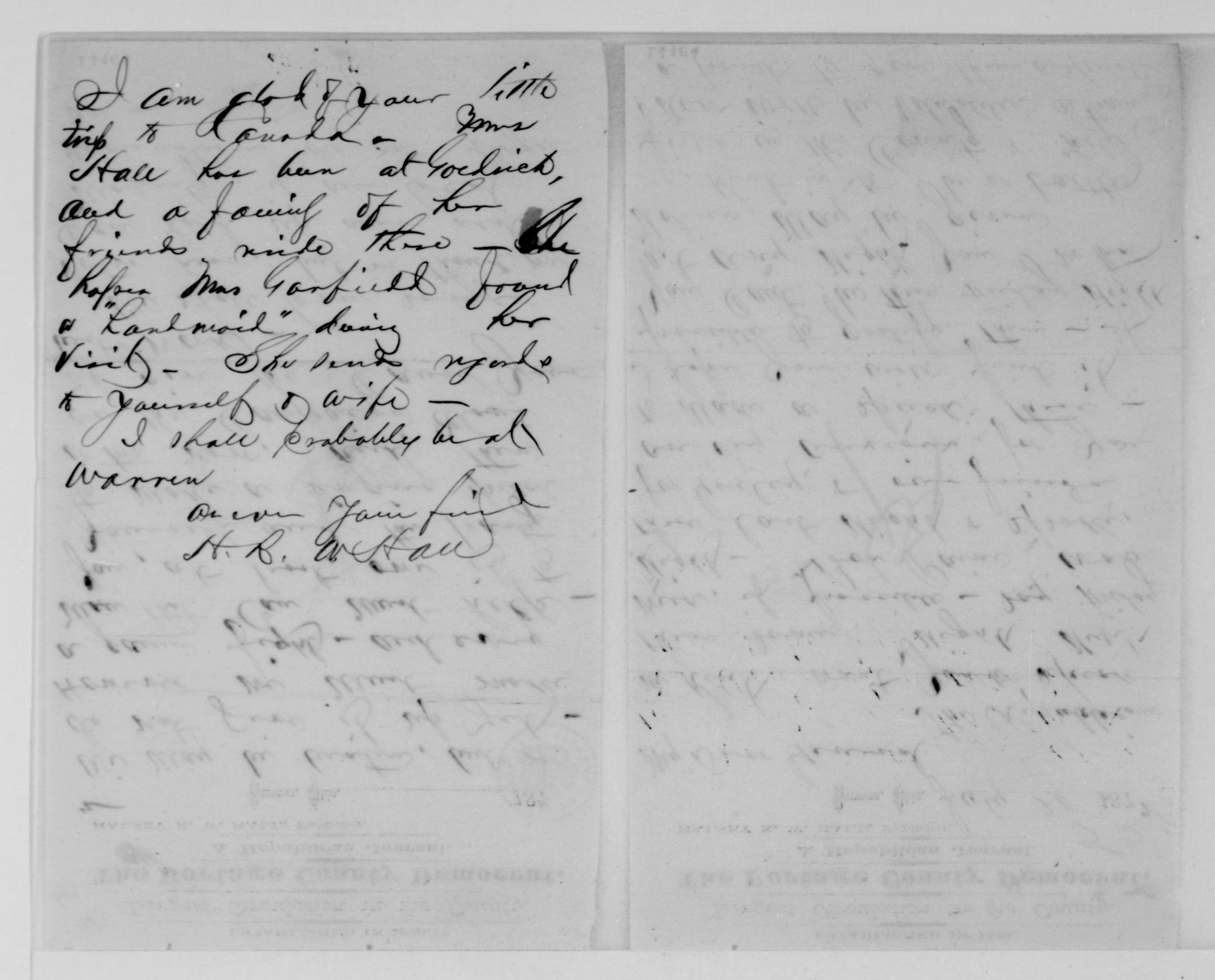 Scanned image of the current content page