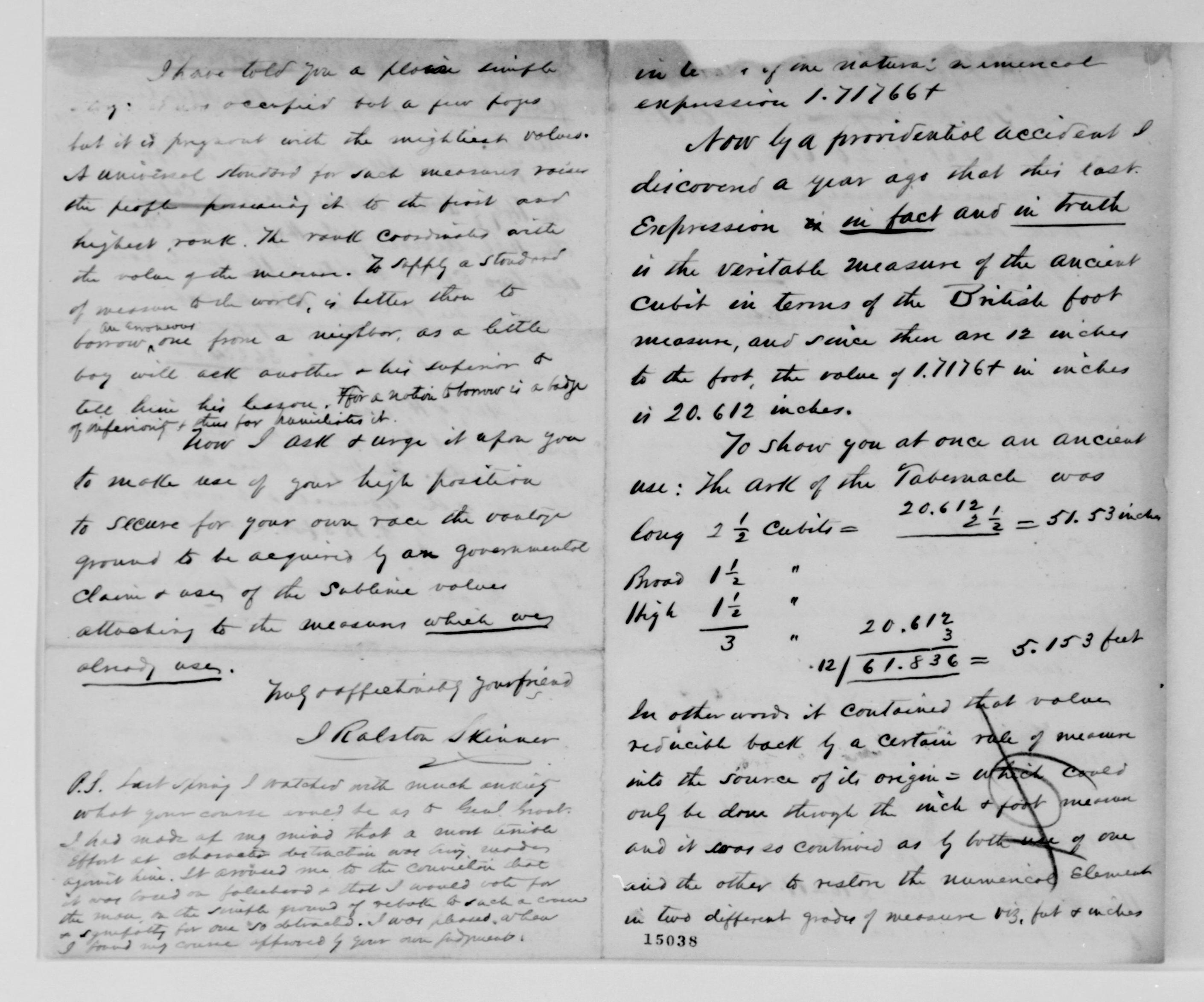 Scanned image of the current content page