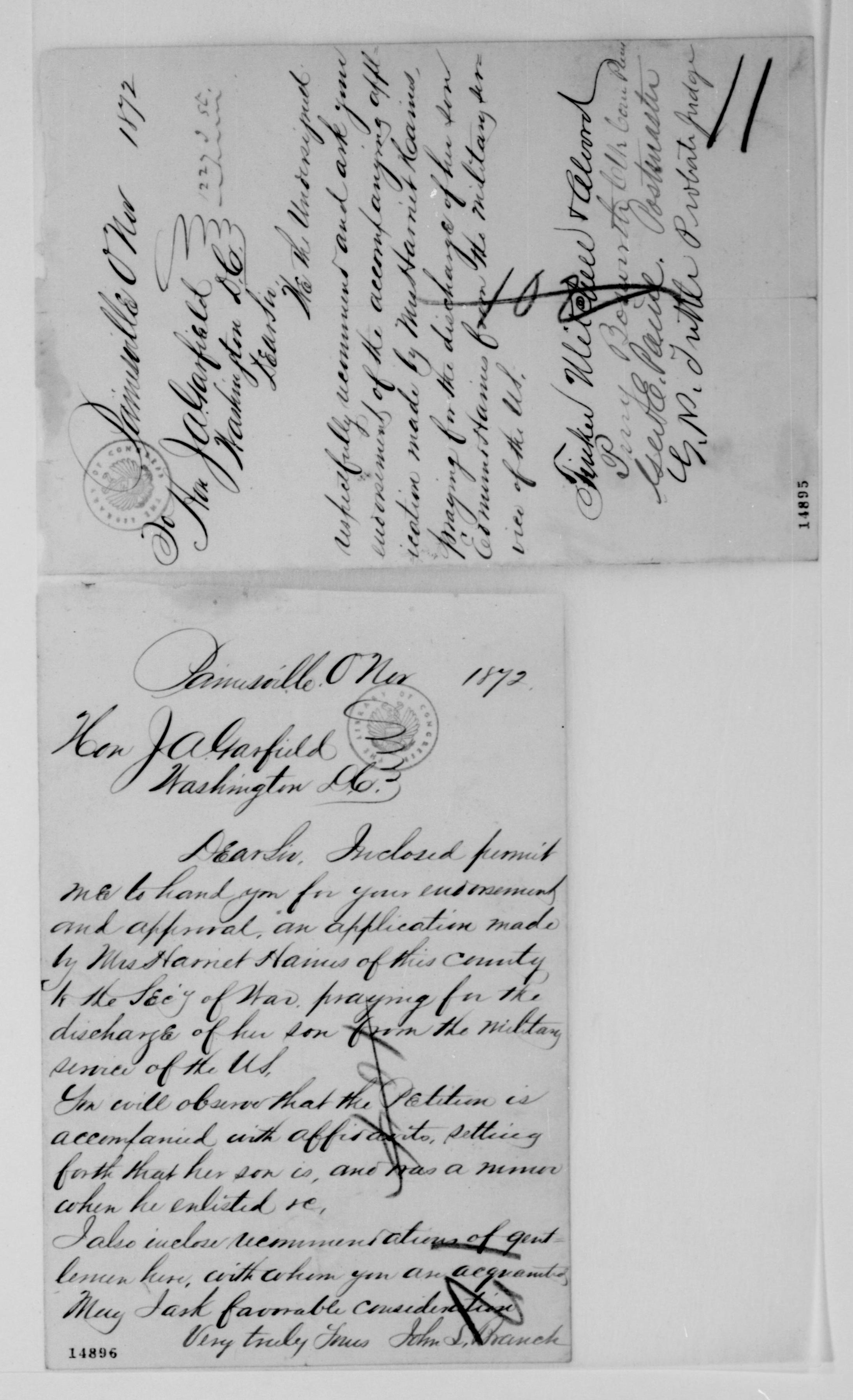 Scanned image of the current content page