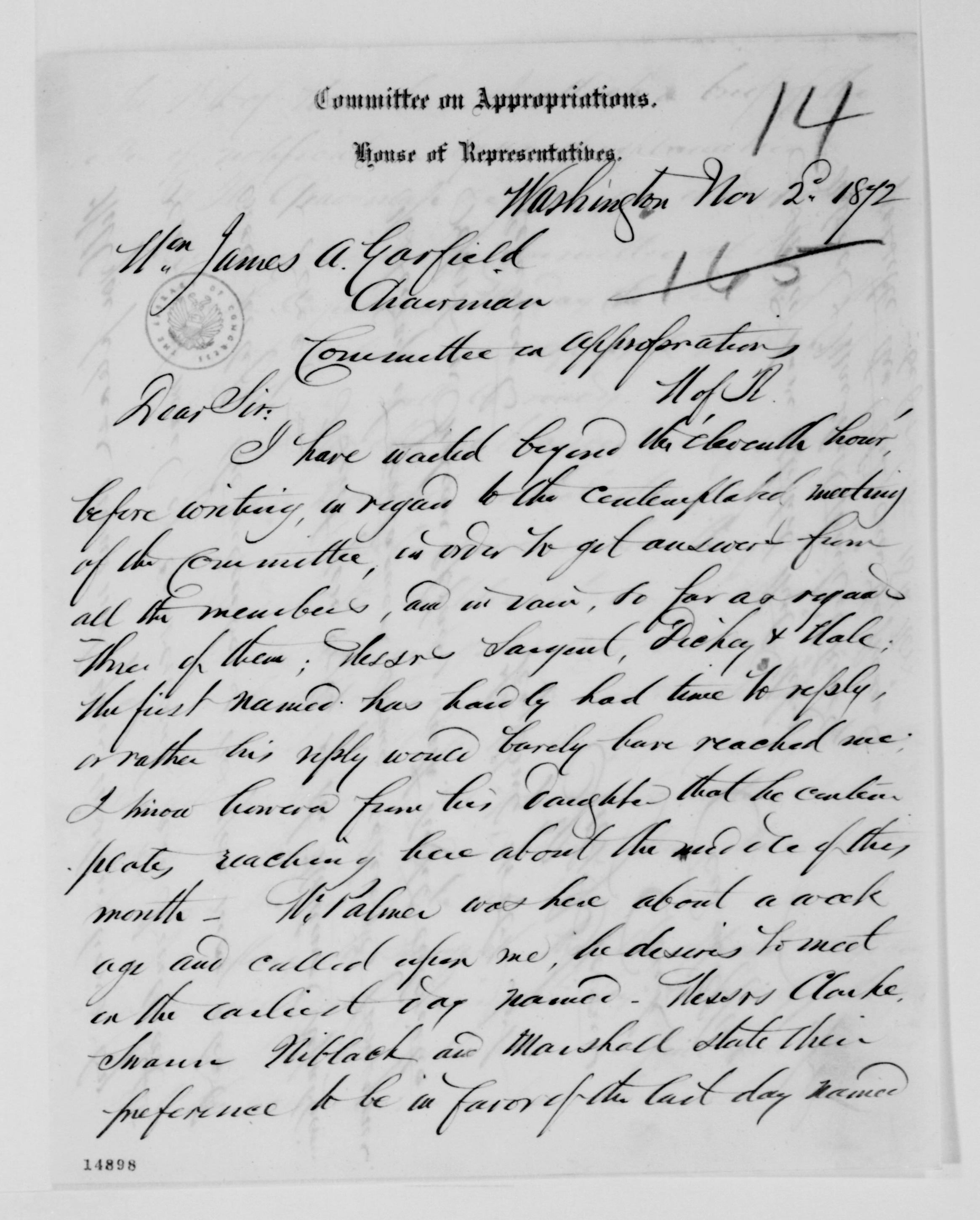 Scanned image of the current content page