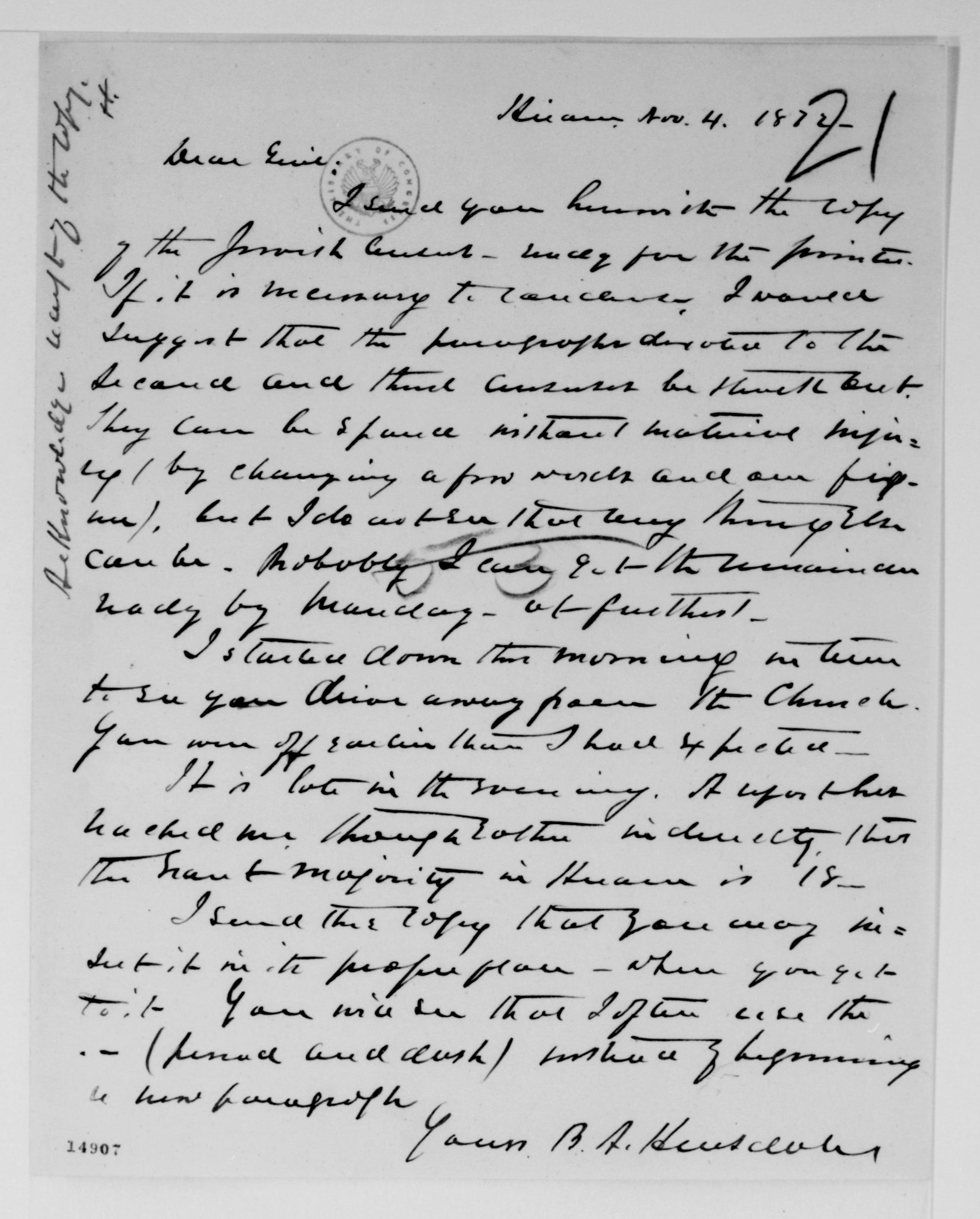 Scanned image of the current content page