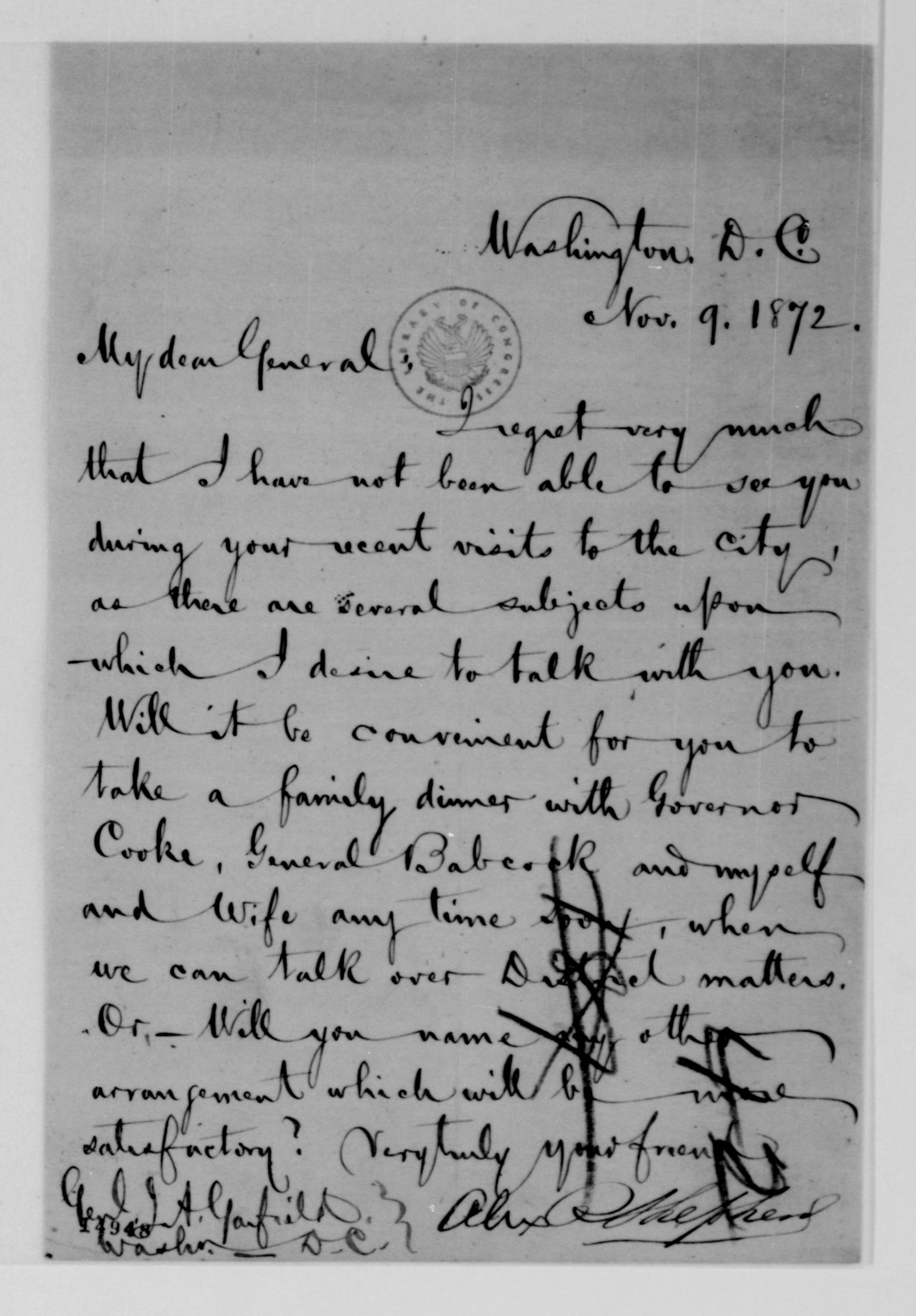 Scanned image of the current content page