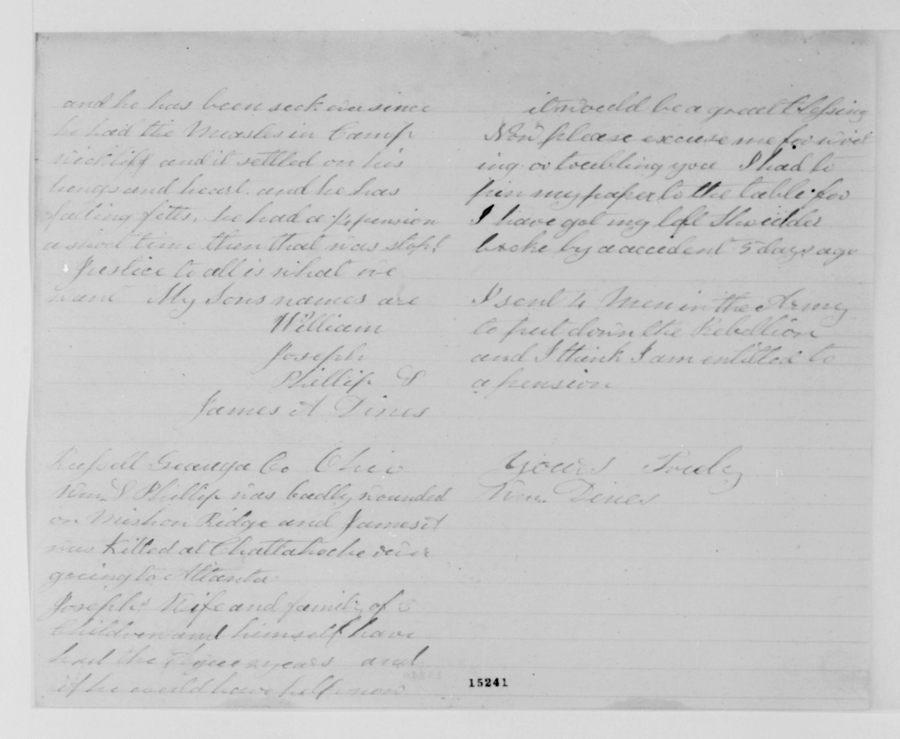 Scanned image of the current content page