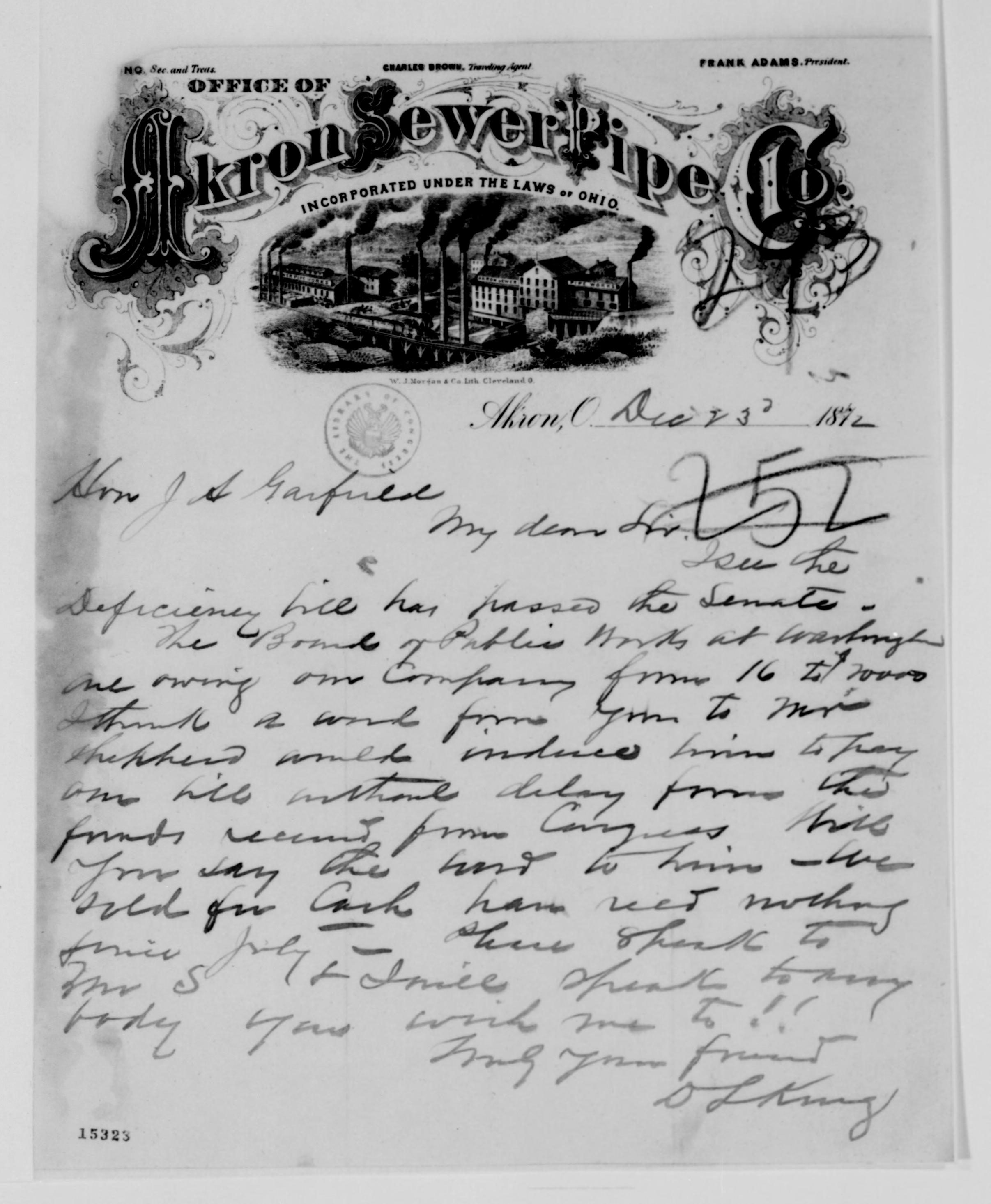 Scanned image of the current content page