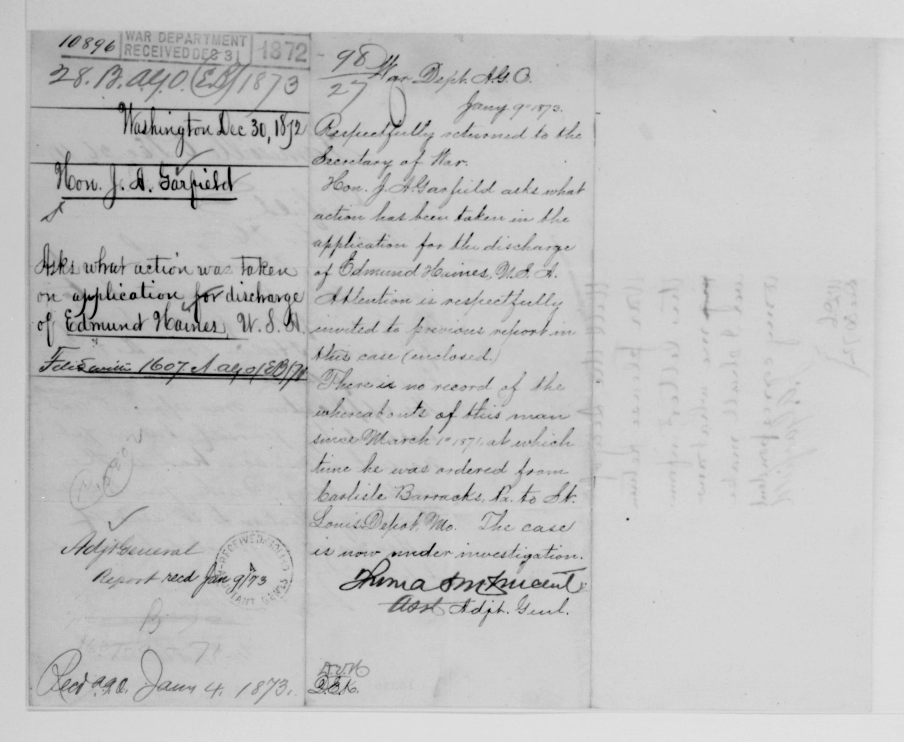 Scanned image of the current content page