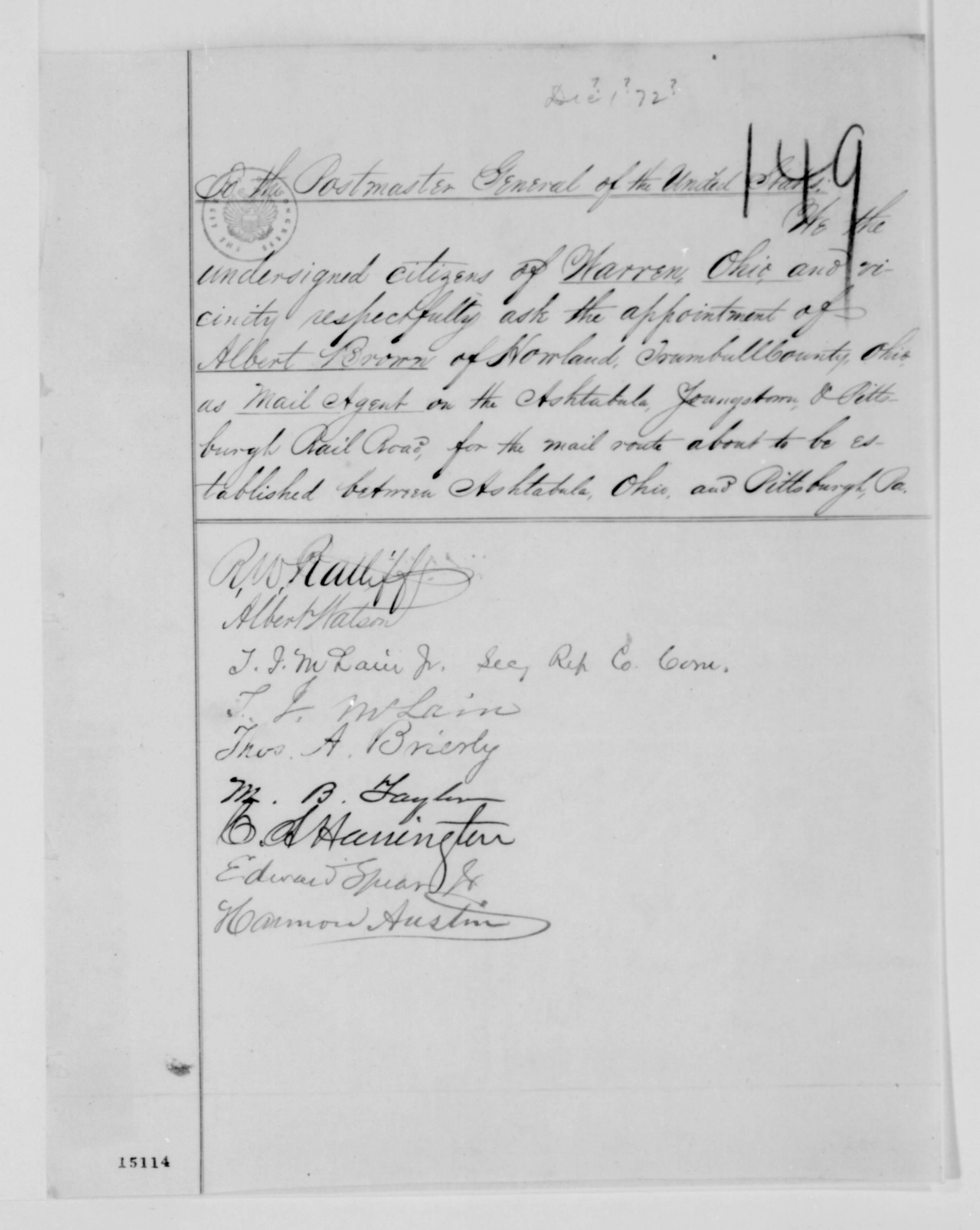 Scanned image of the current content page