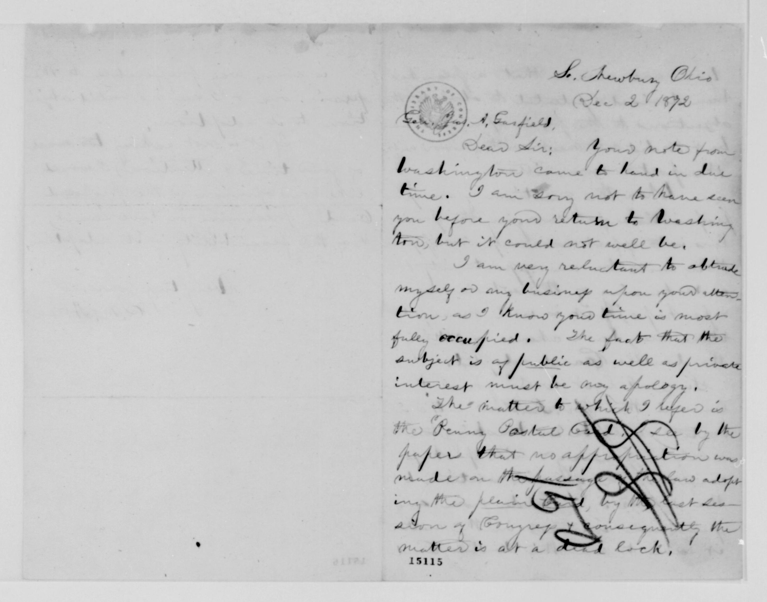 Scanned image of the current content page