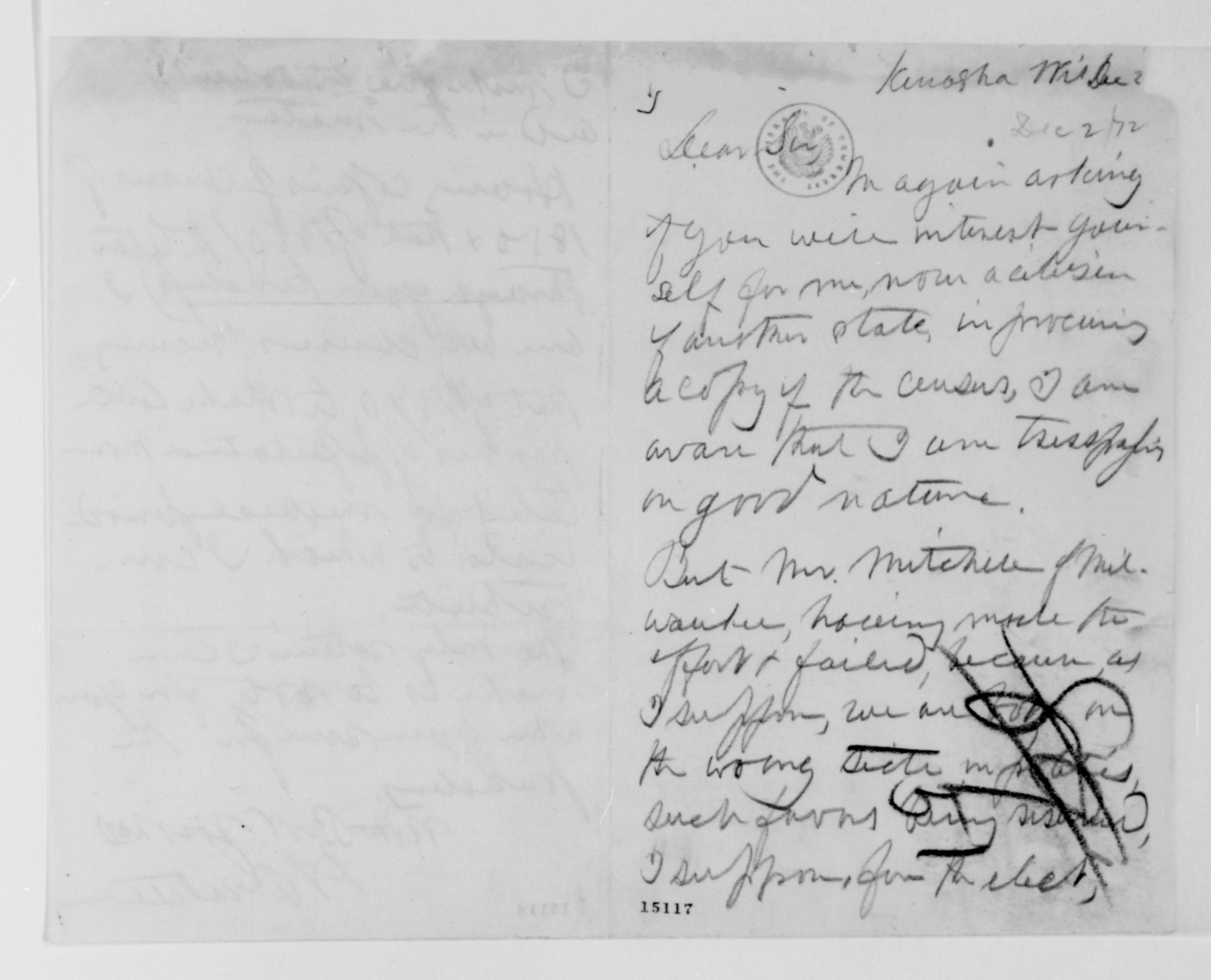 Scanned image of the current content page