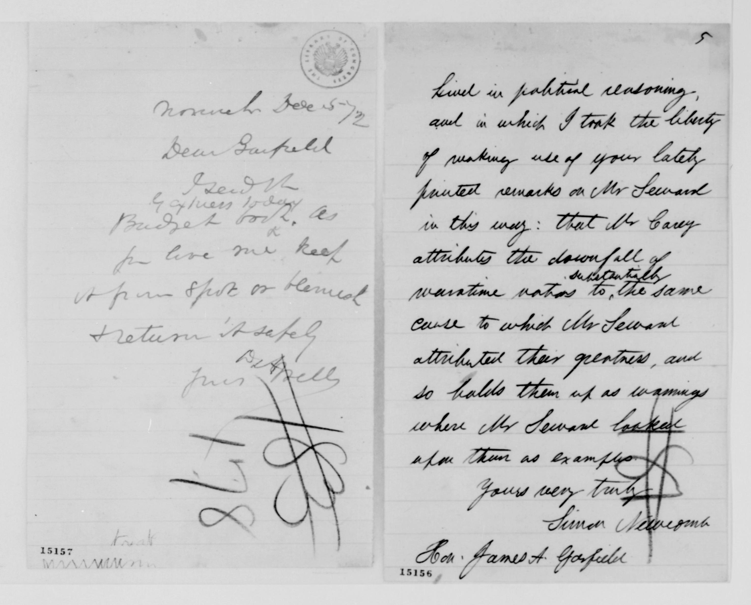 Scanned image of the current content page