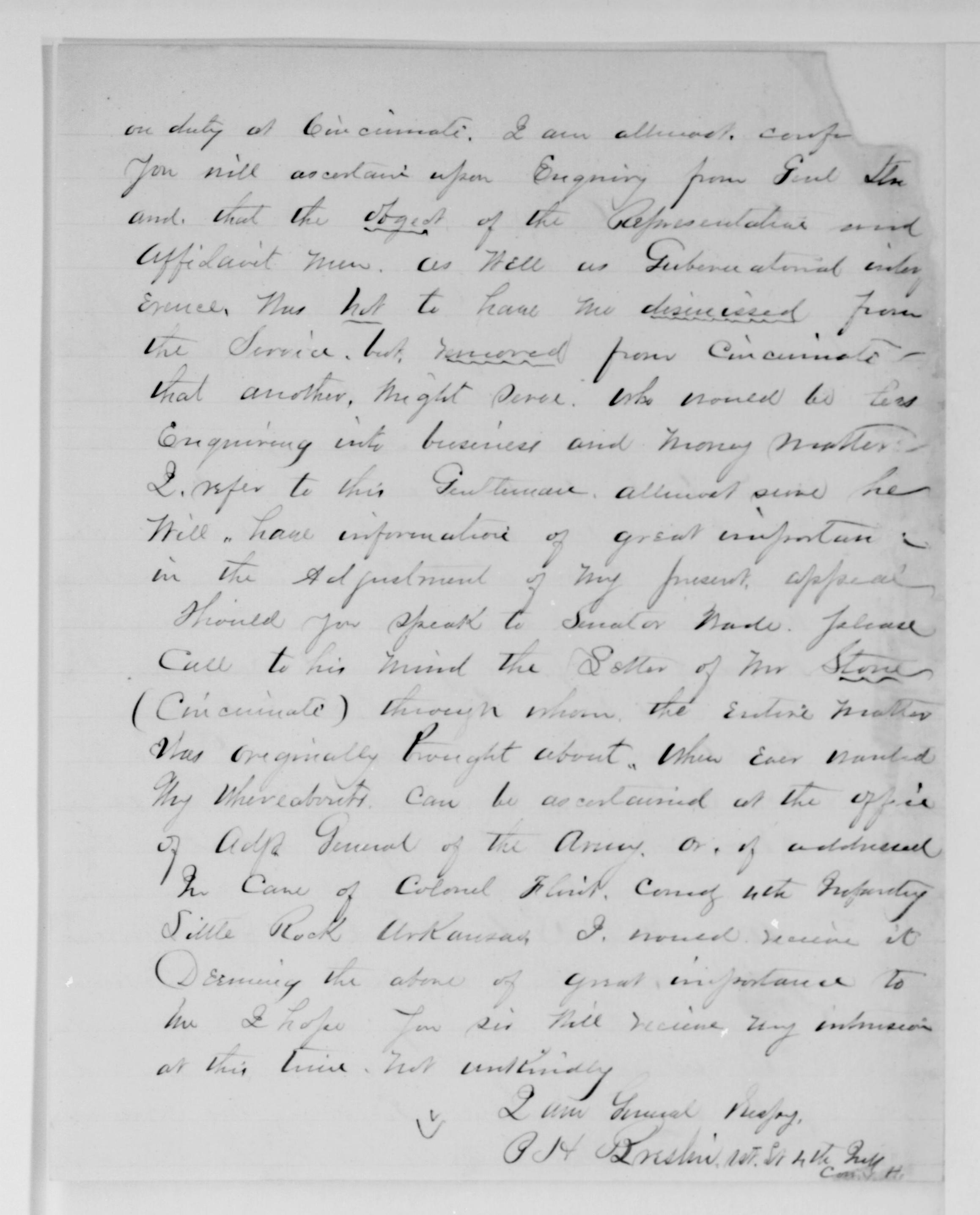 Scanned image of the current content page