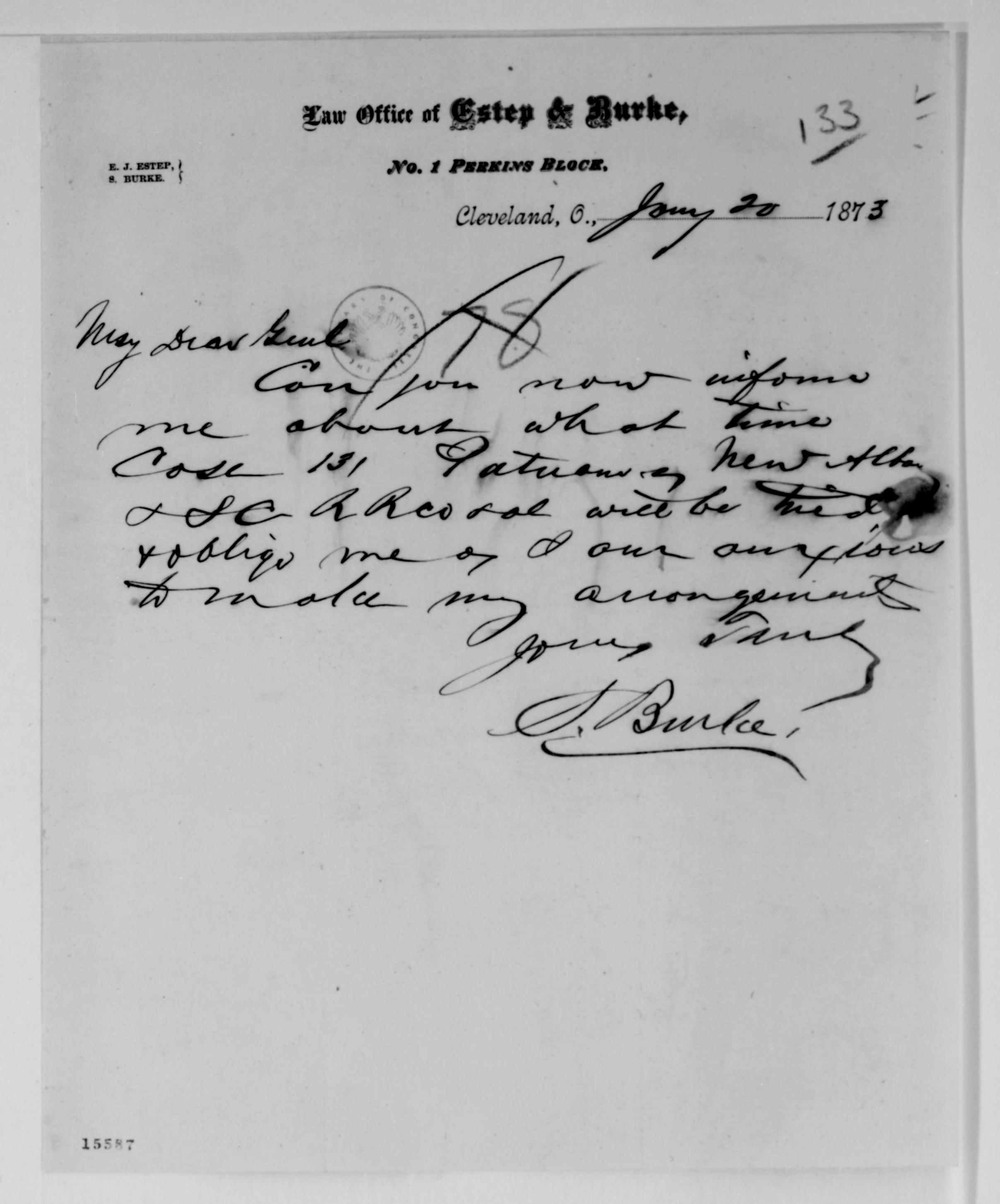 Scanned image of the current content page