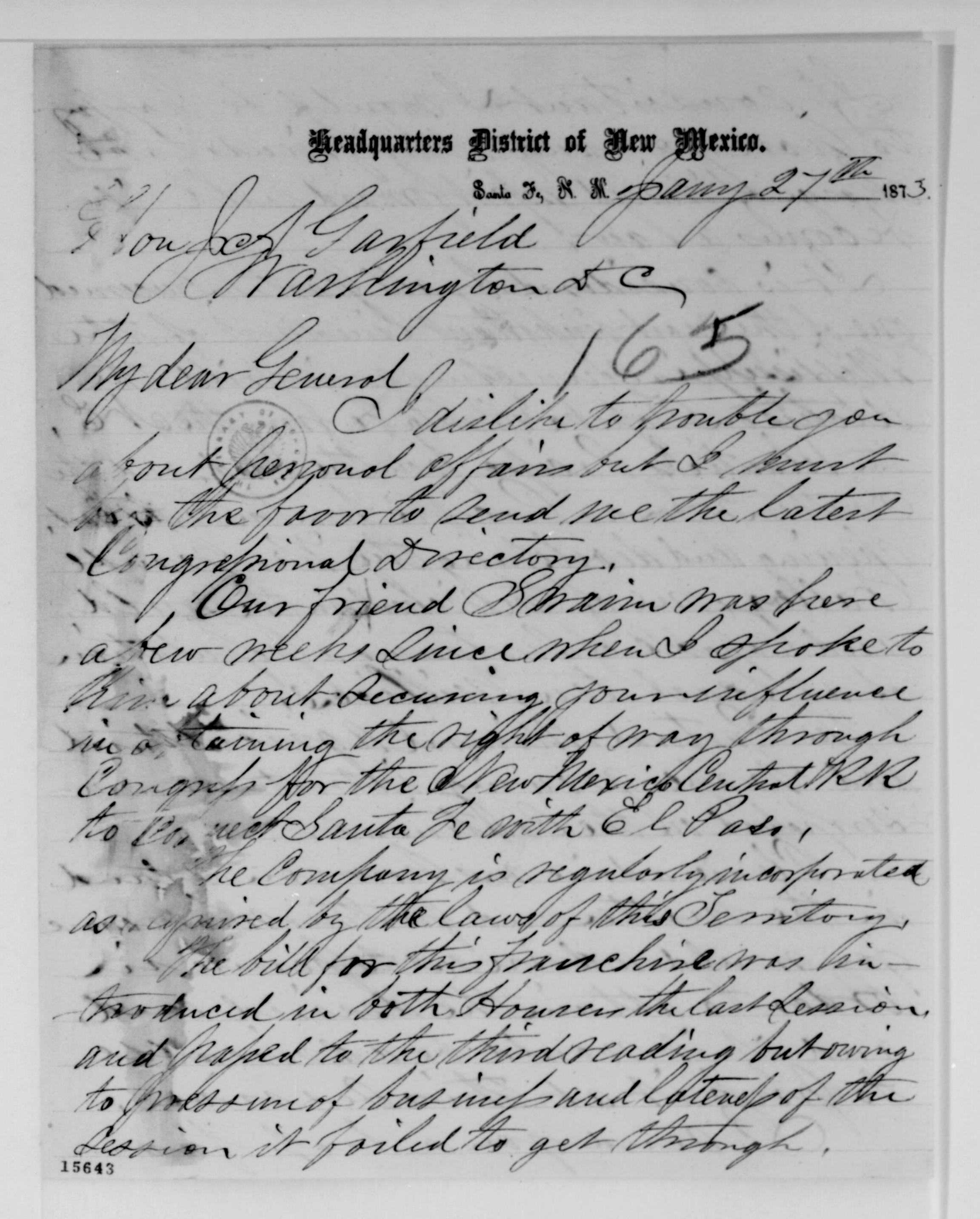 Scanned image of the current content page