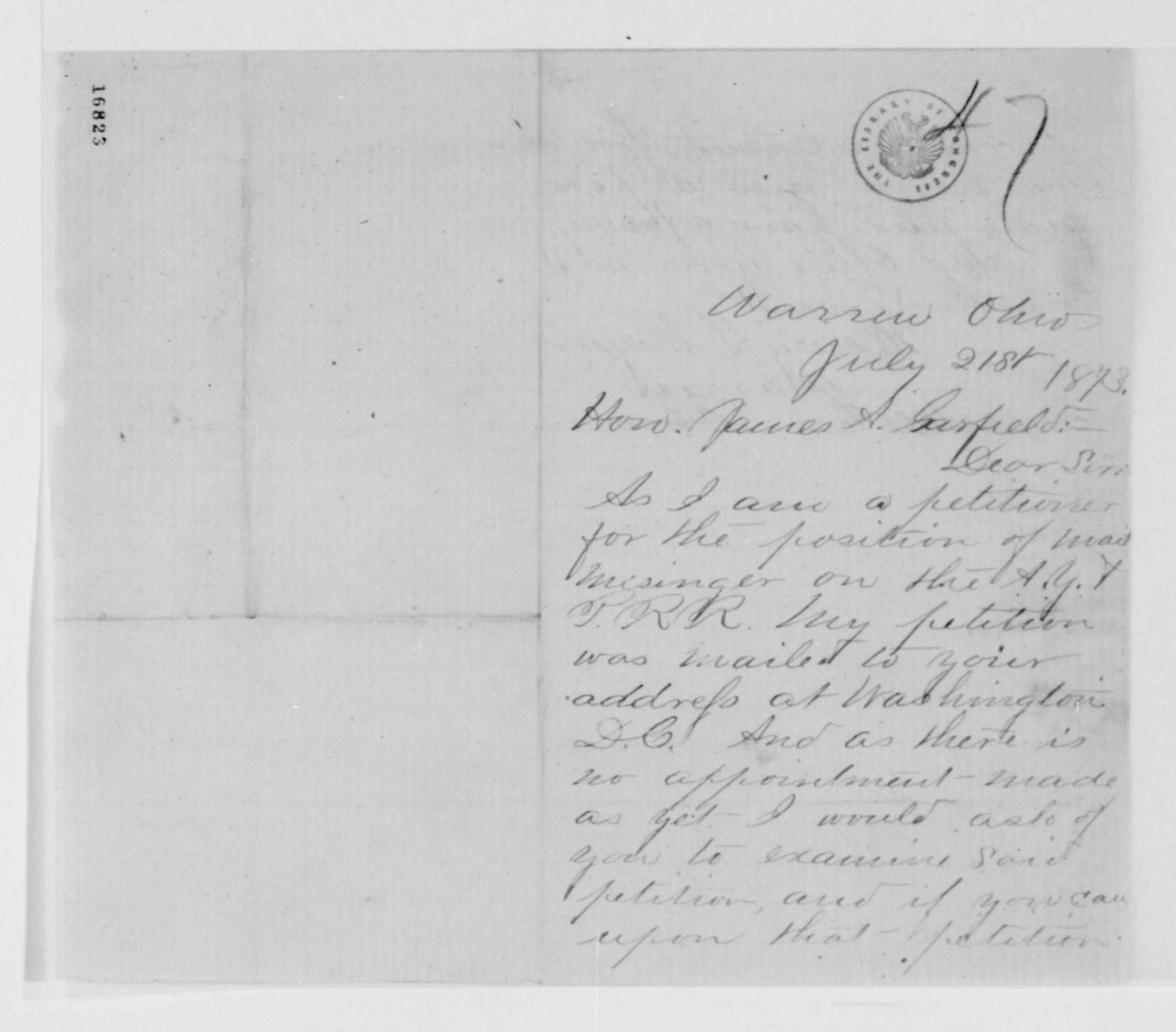 Scanned image of the current content page