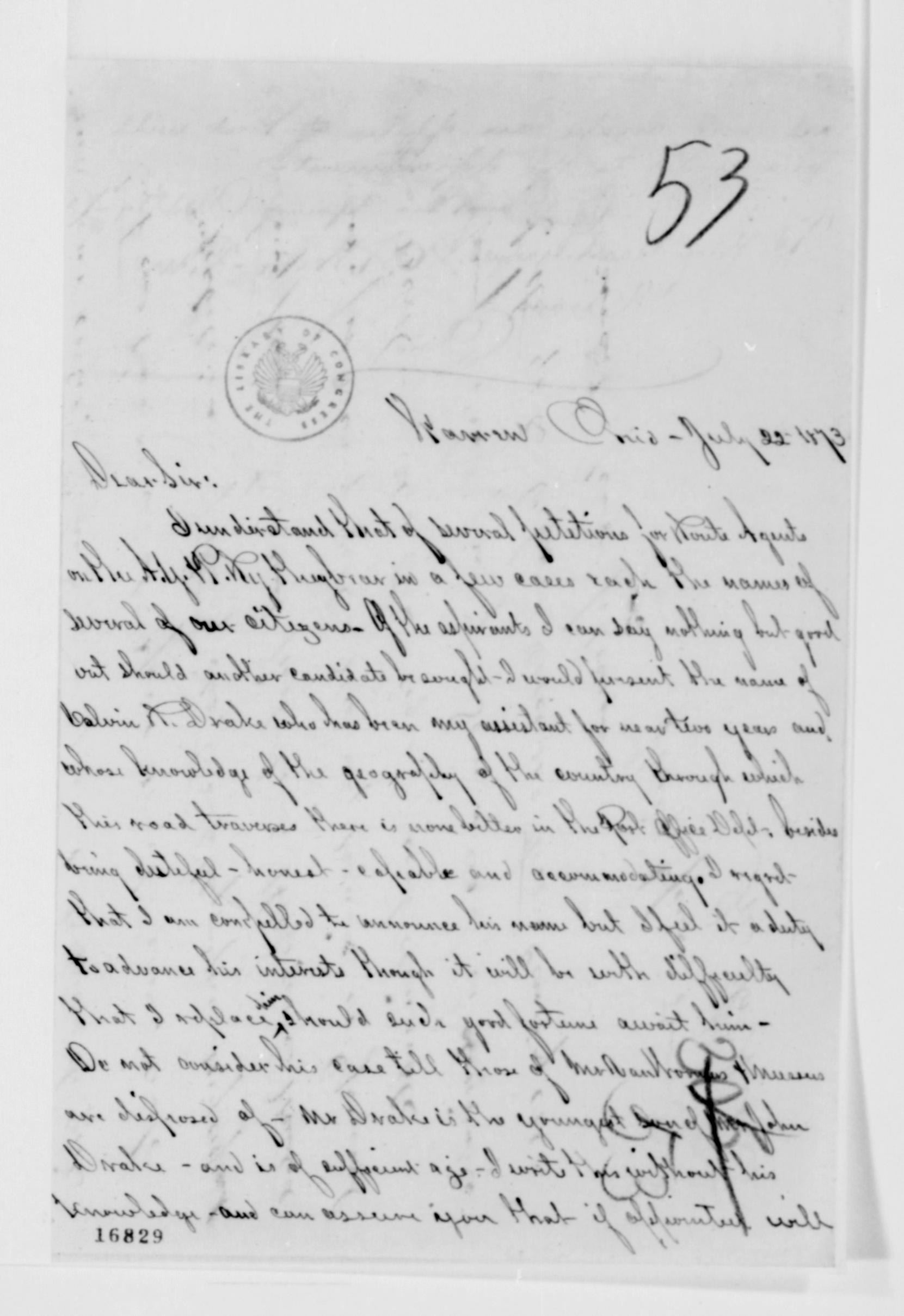 Scanned image of the current content page