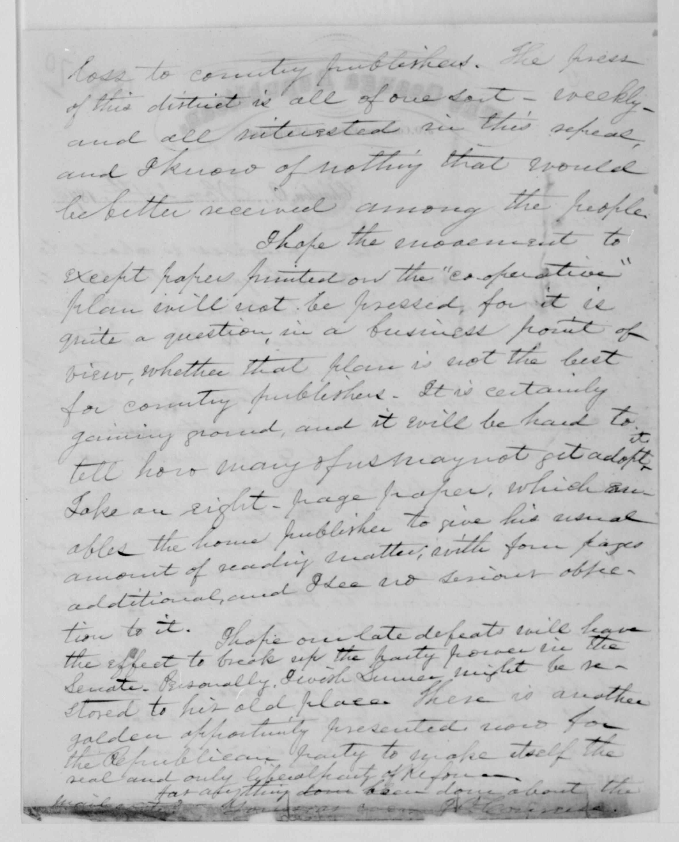 Scanned image of the current content page