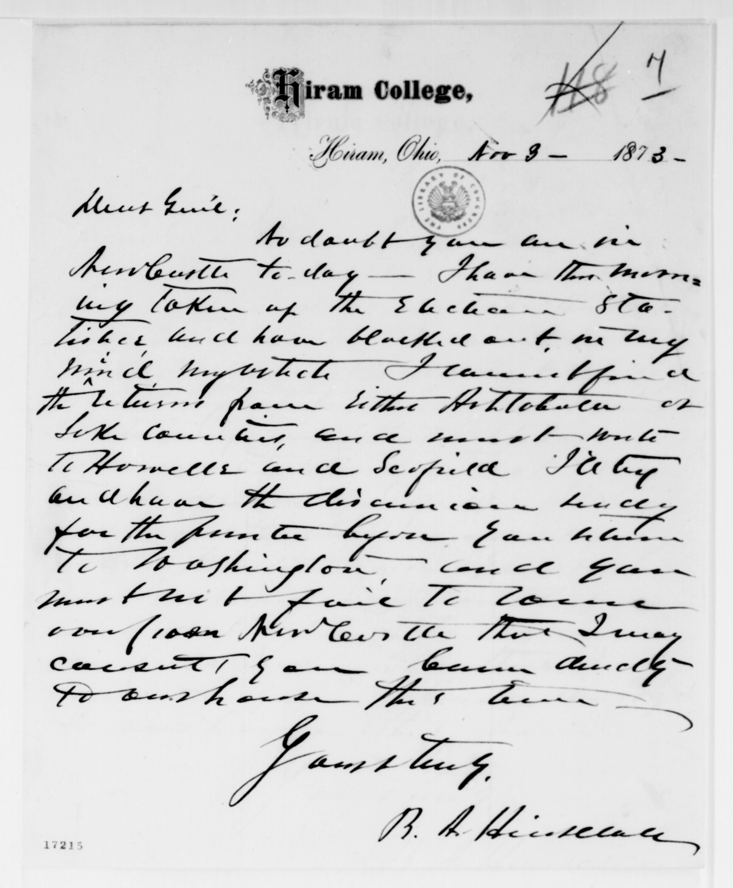 Scanned image of the current content page