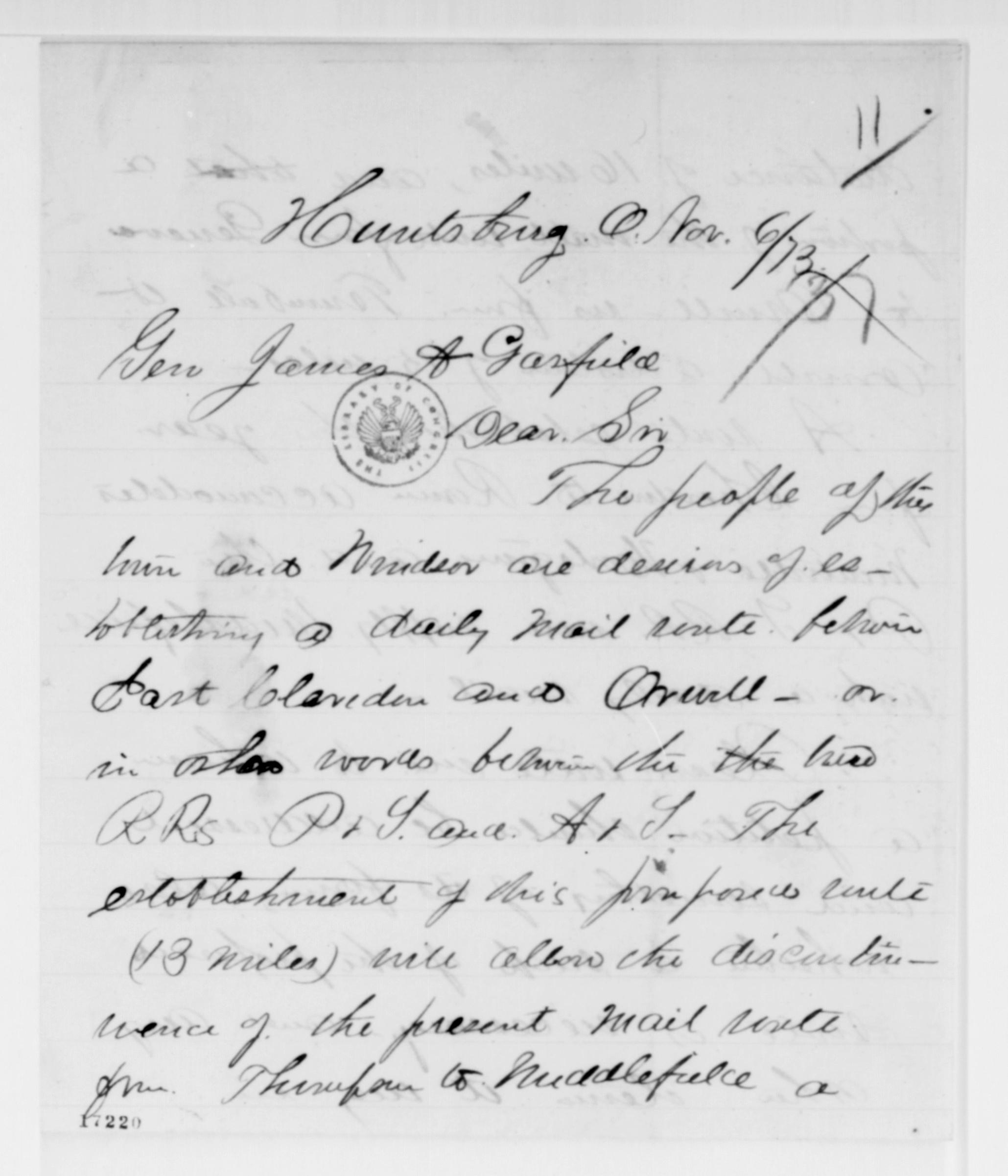 Scanned image of the current content page