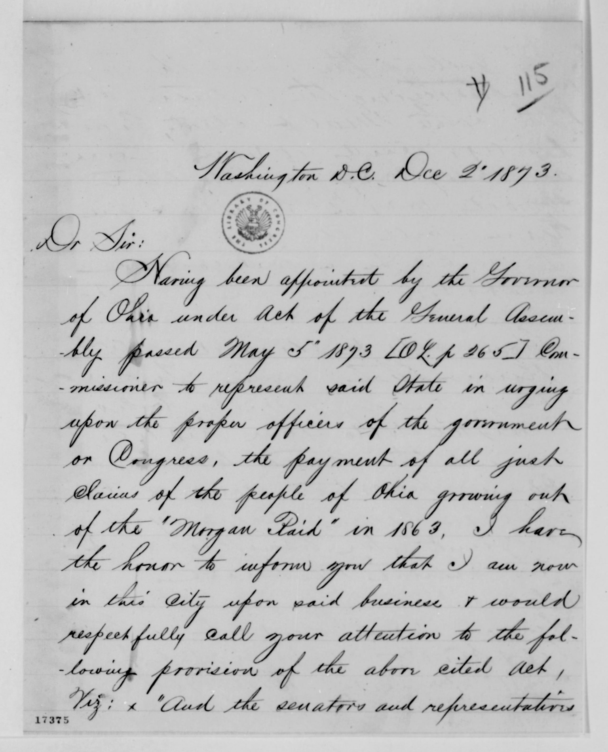 Scanned image of the current content page