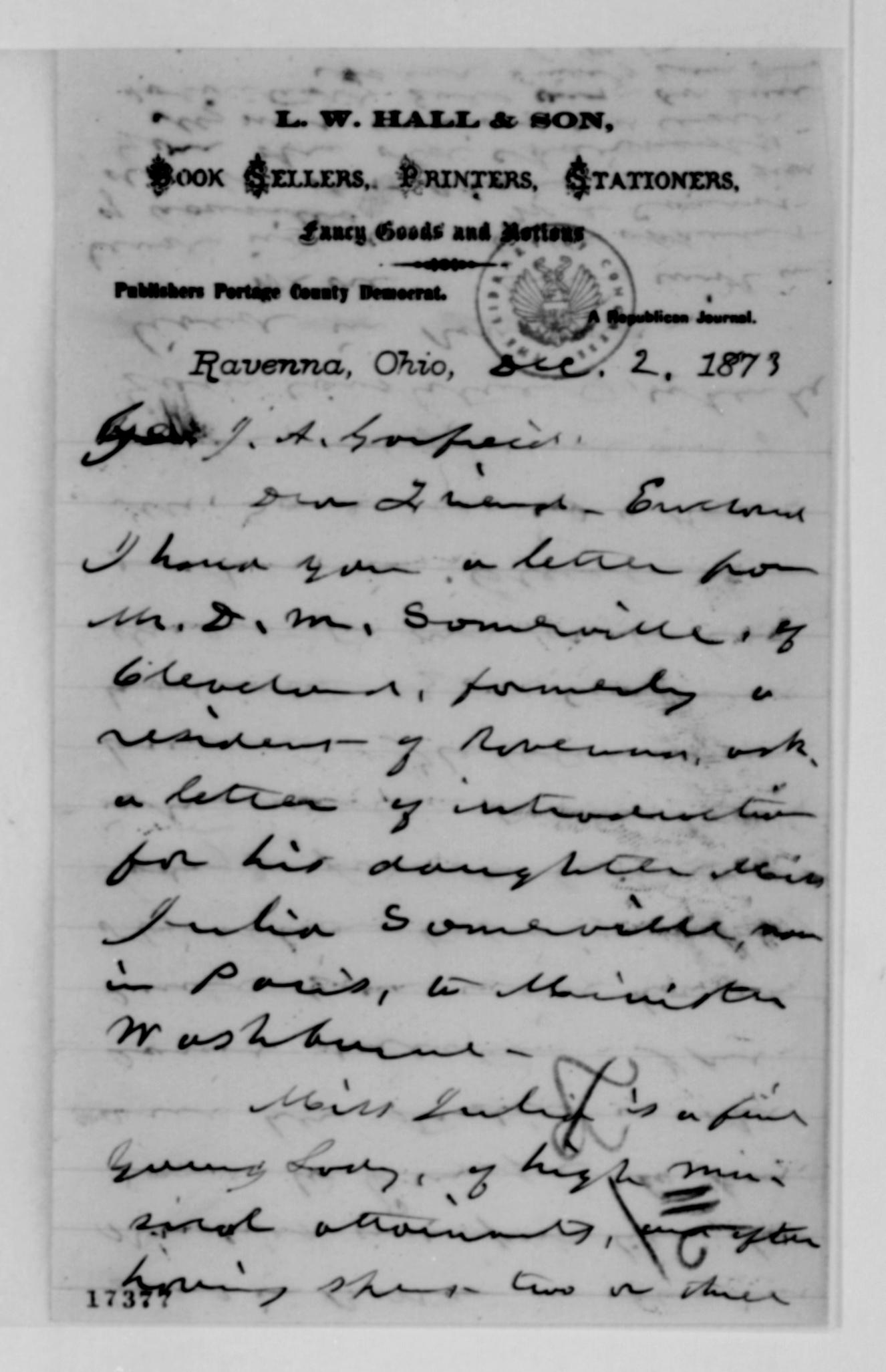 Scanned image of the current content page