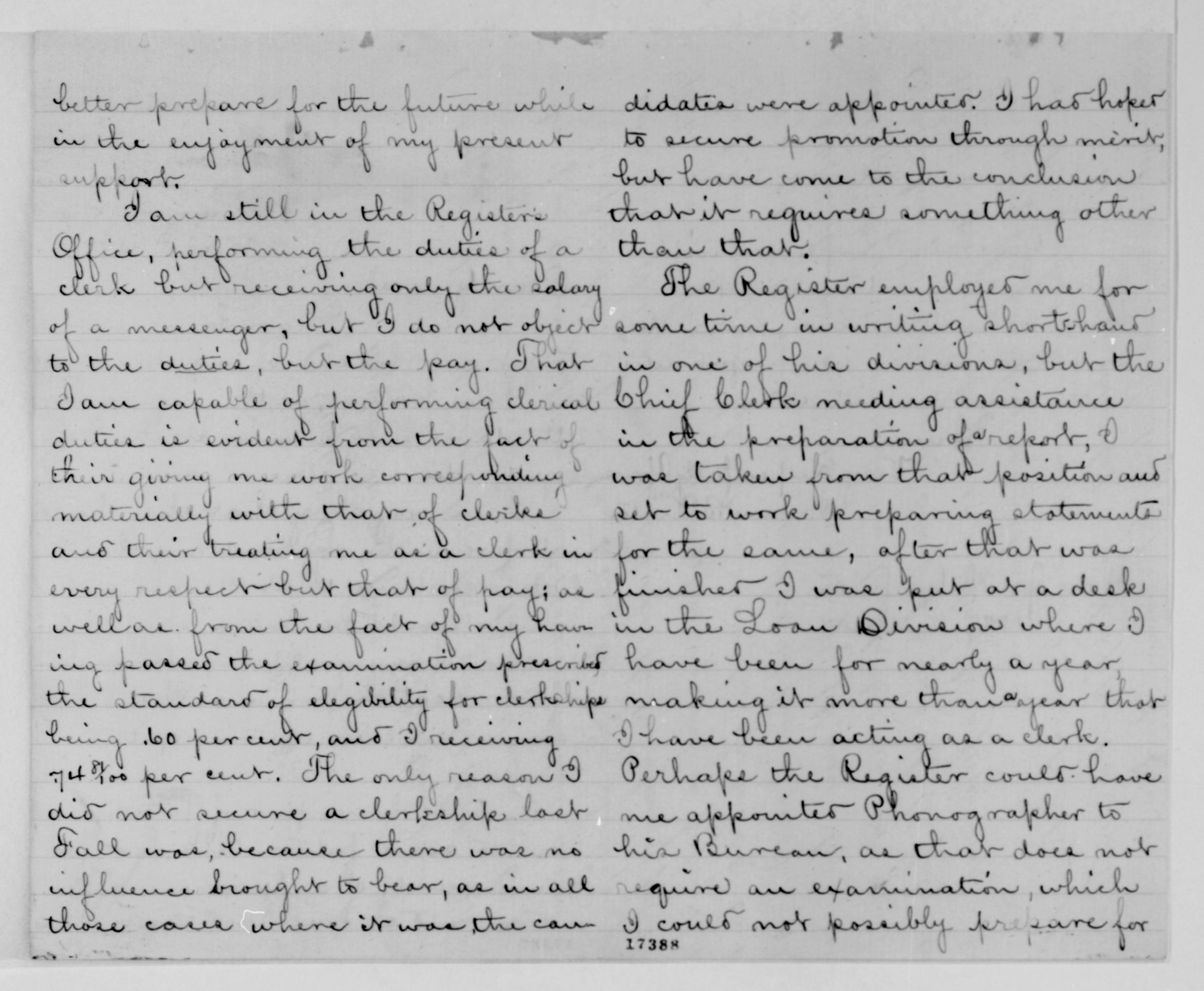 Scanned image of the current content page