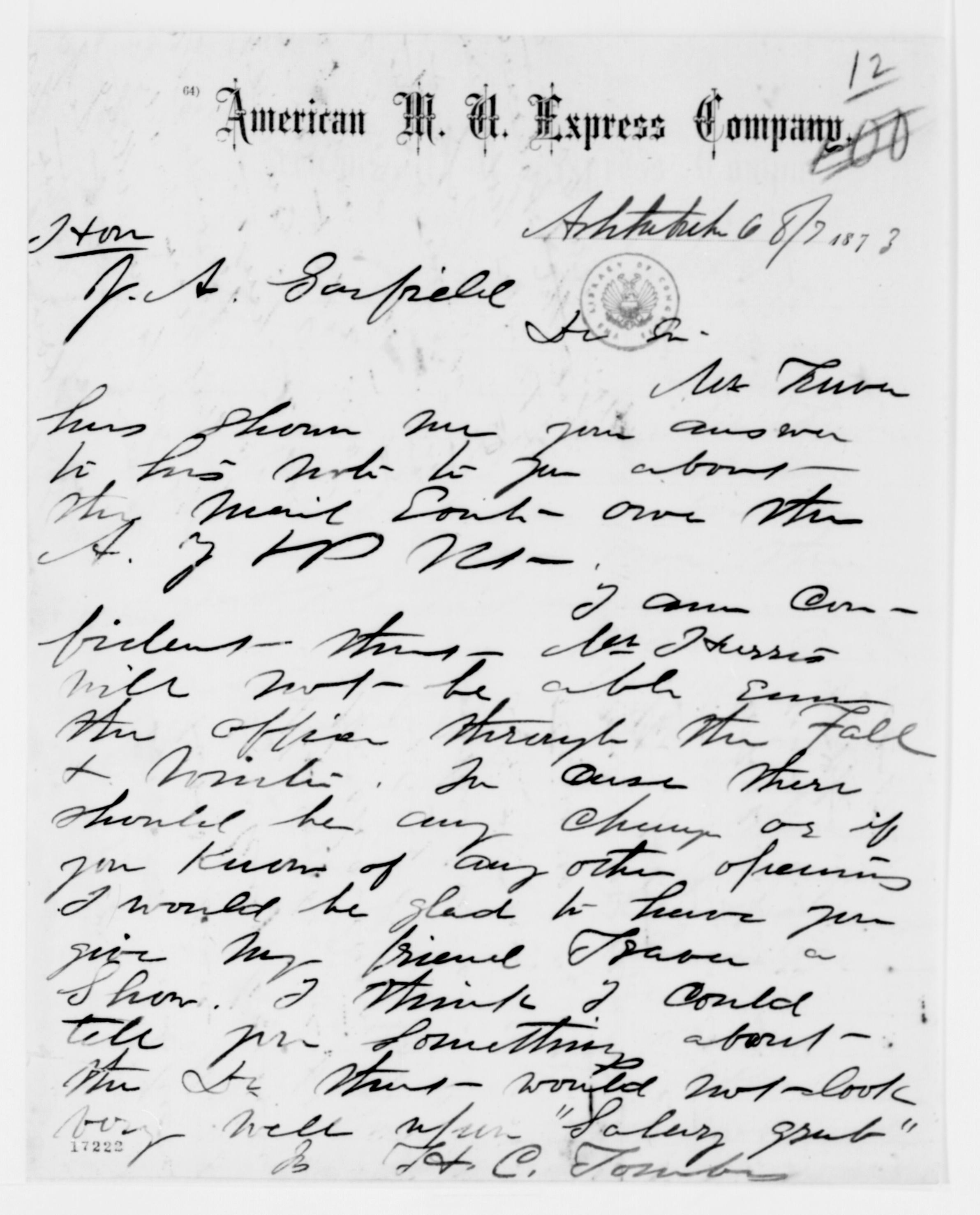 Scanned image of the current content page