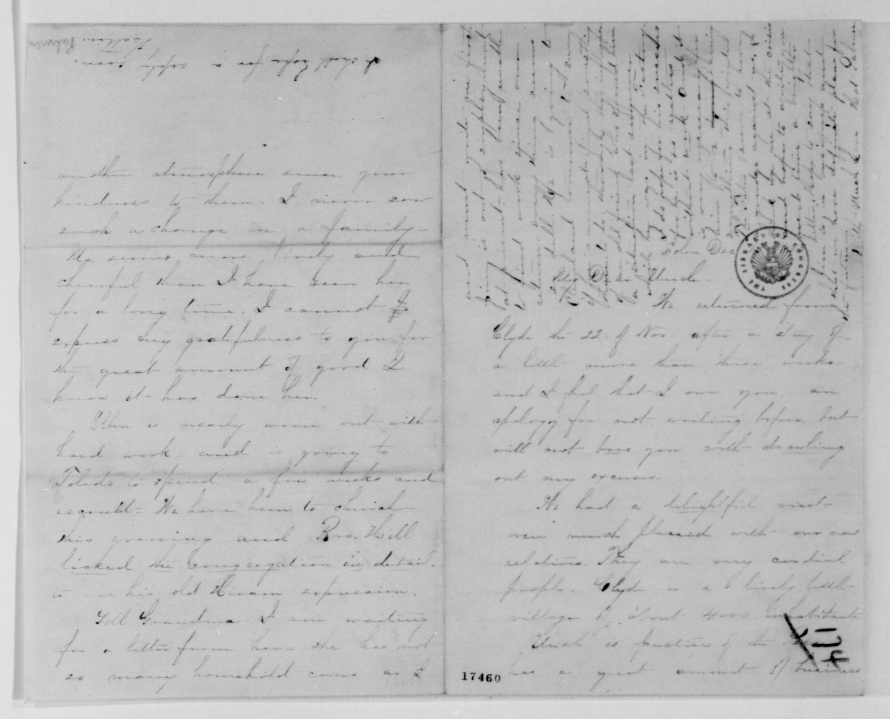 Scanned image of the current content page