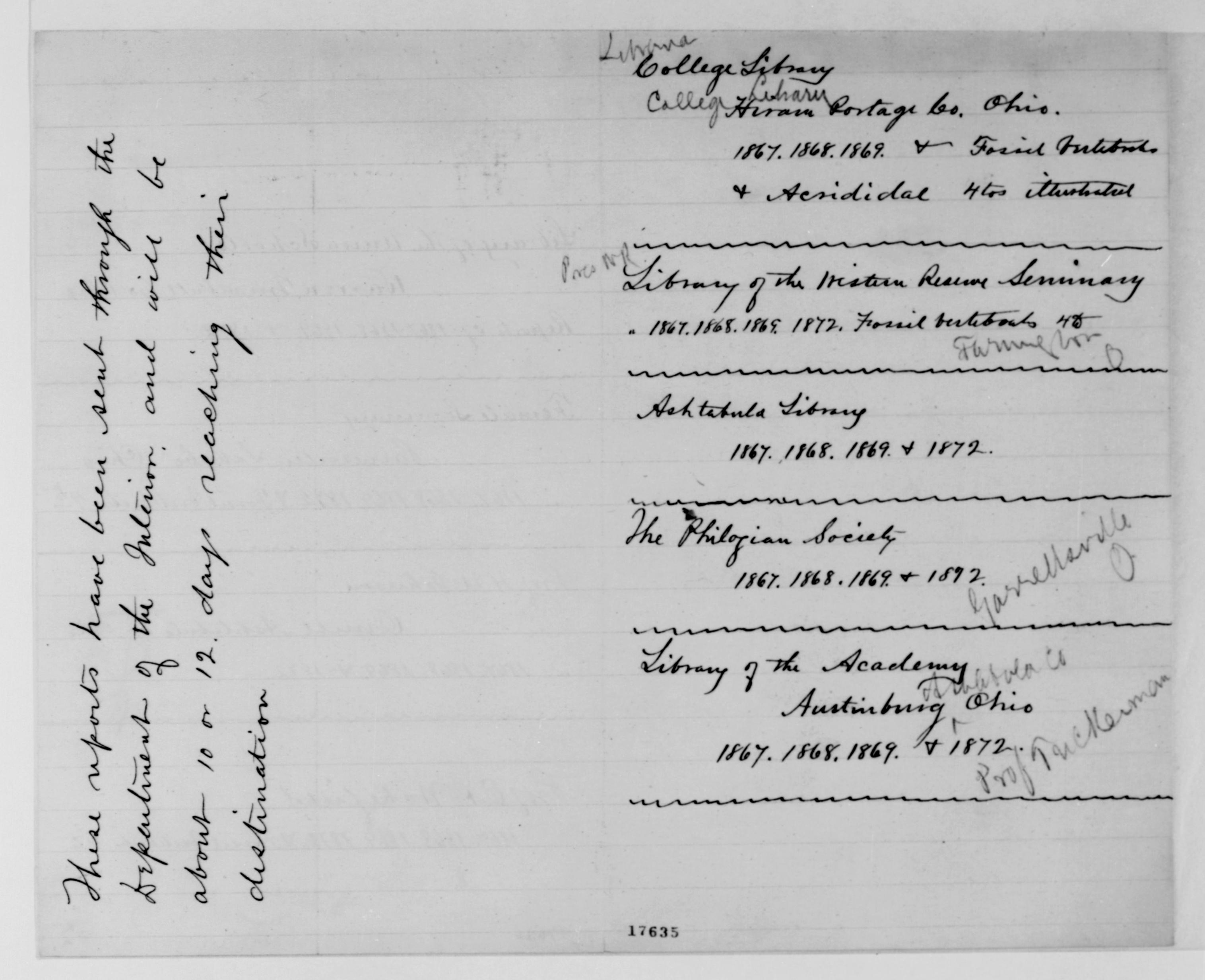 Scanned image of the current content page