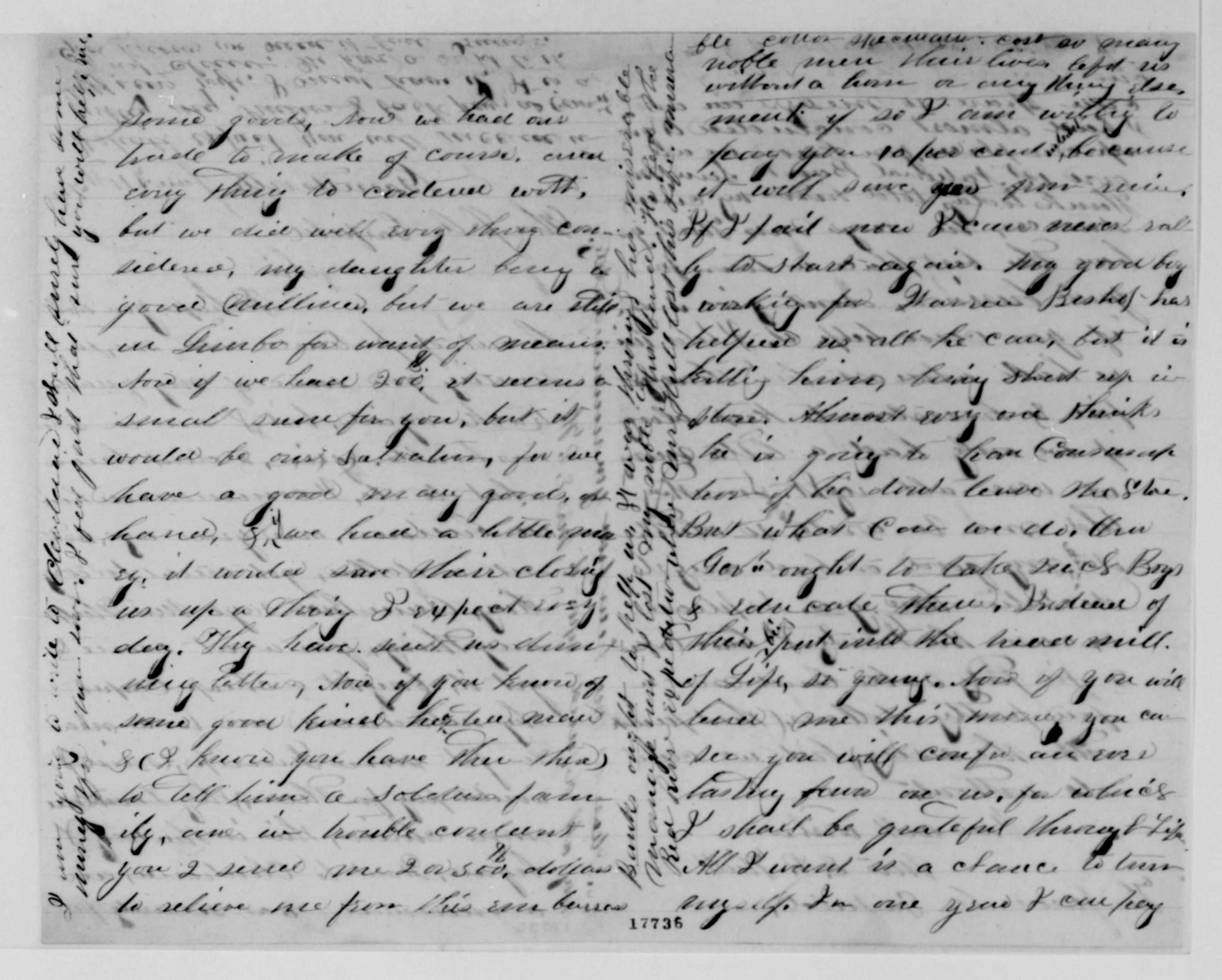 Scanned image of the current content page