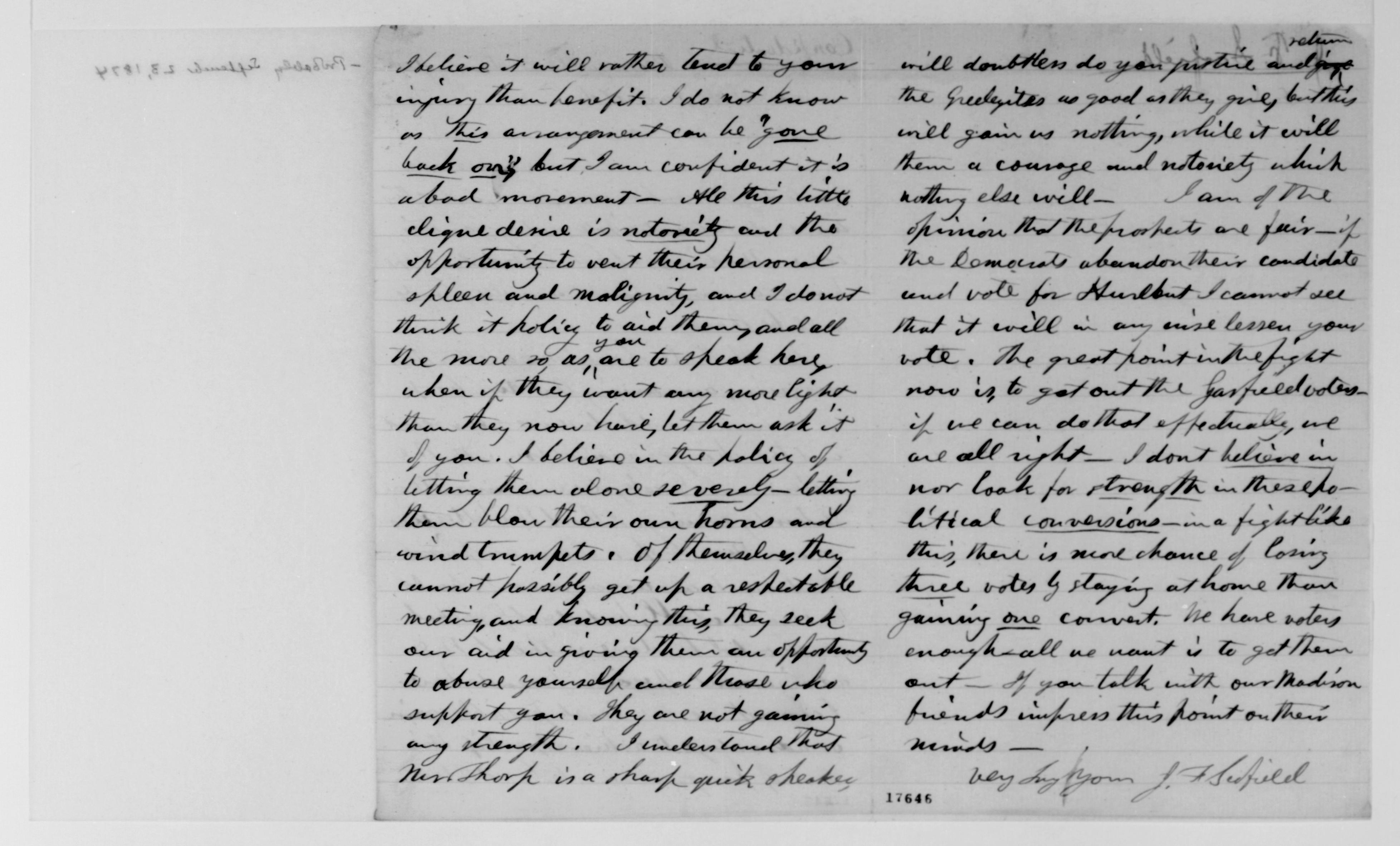 Scanned image of the current content page