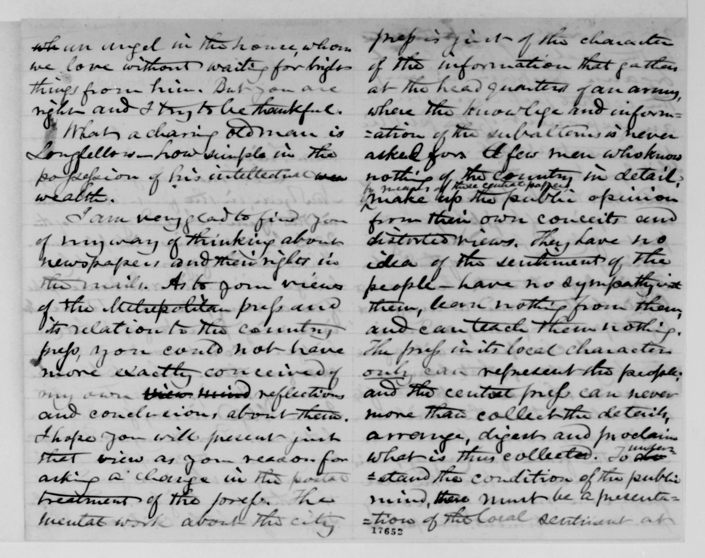 Scanned image of the current content page