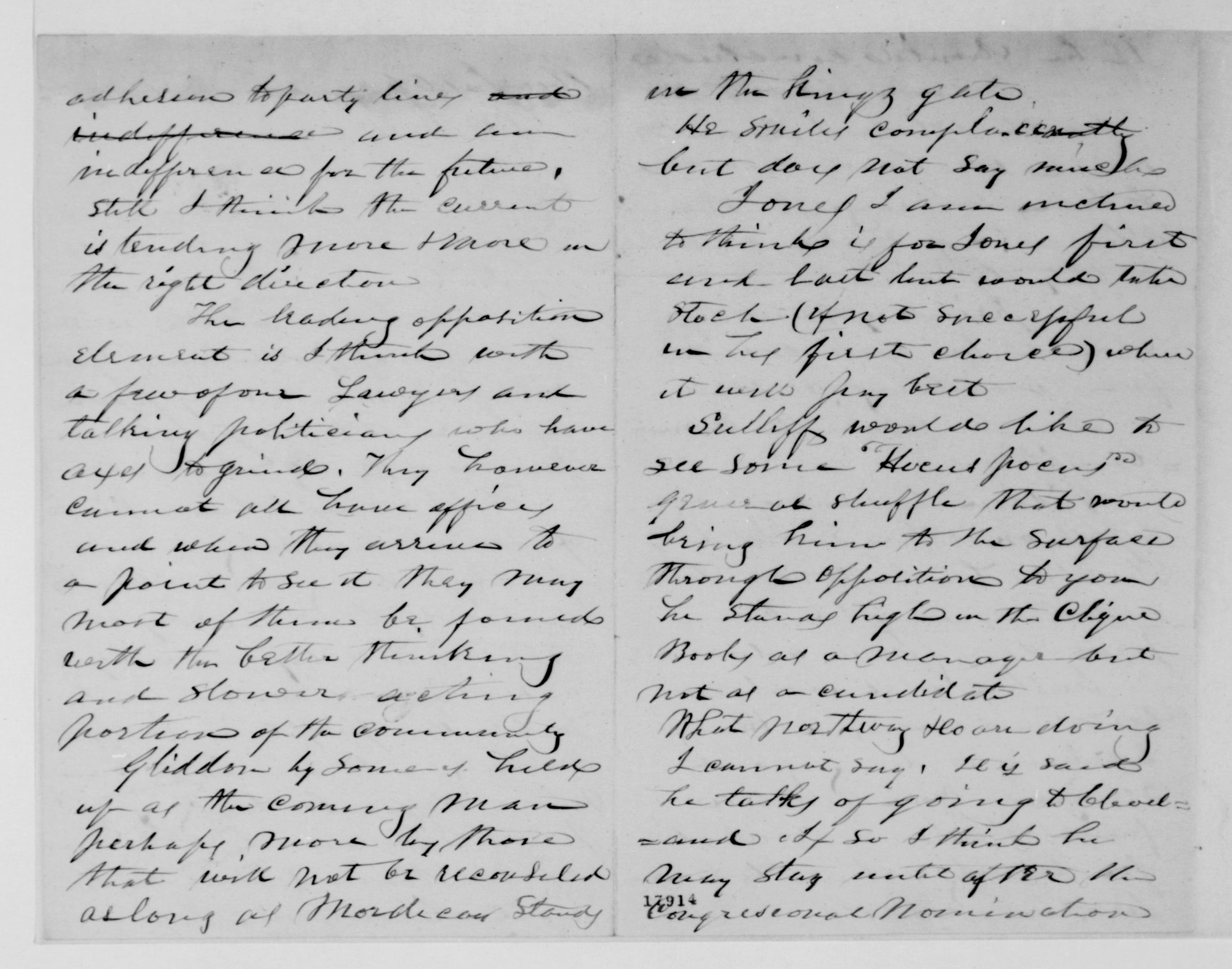 Scanned image of the current content page