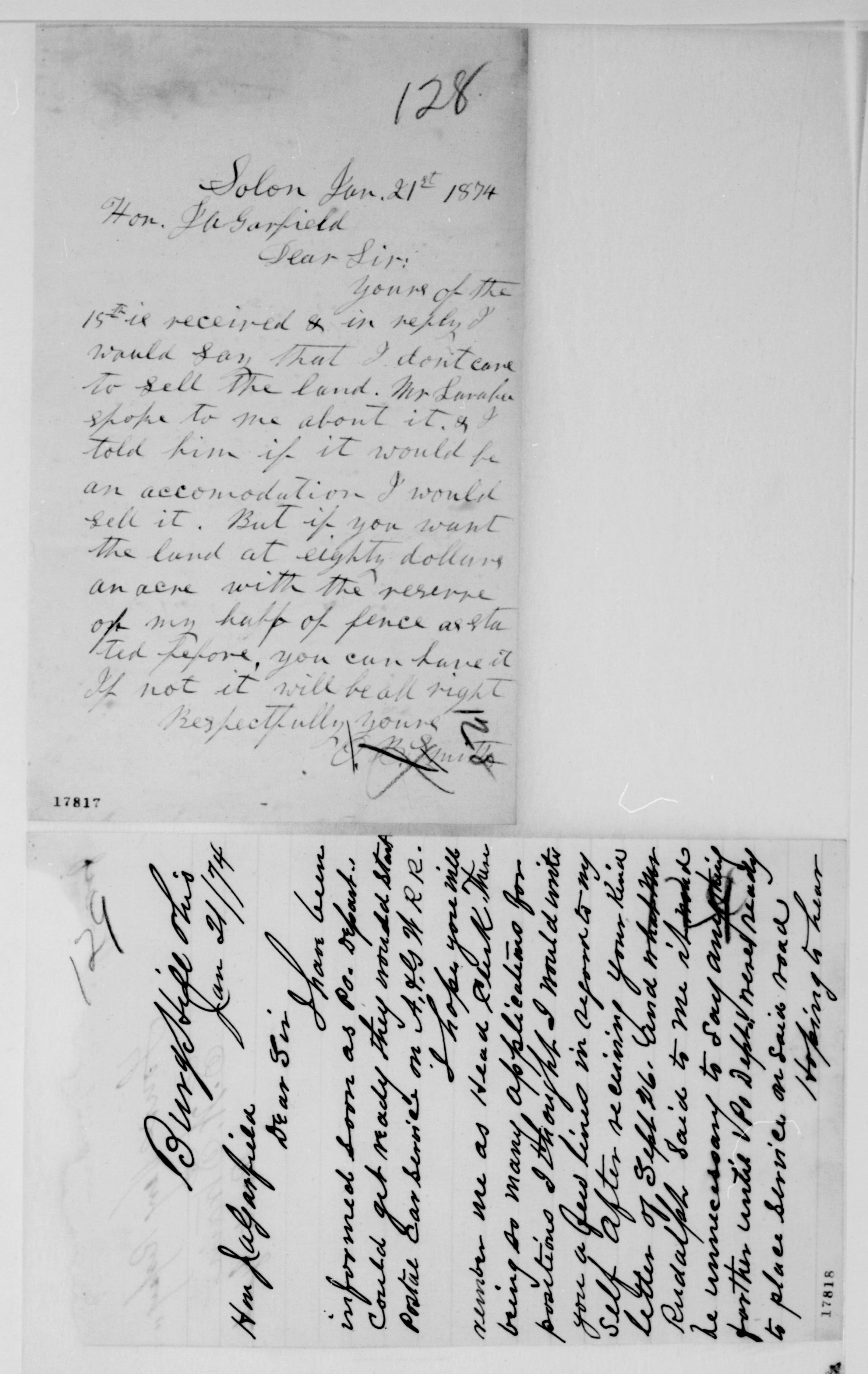 Scanned image of the current content page