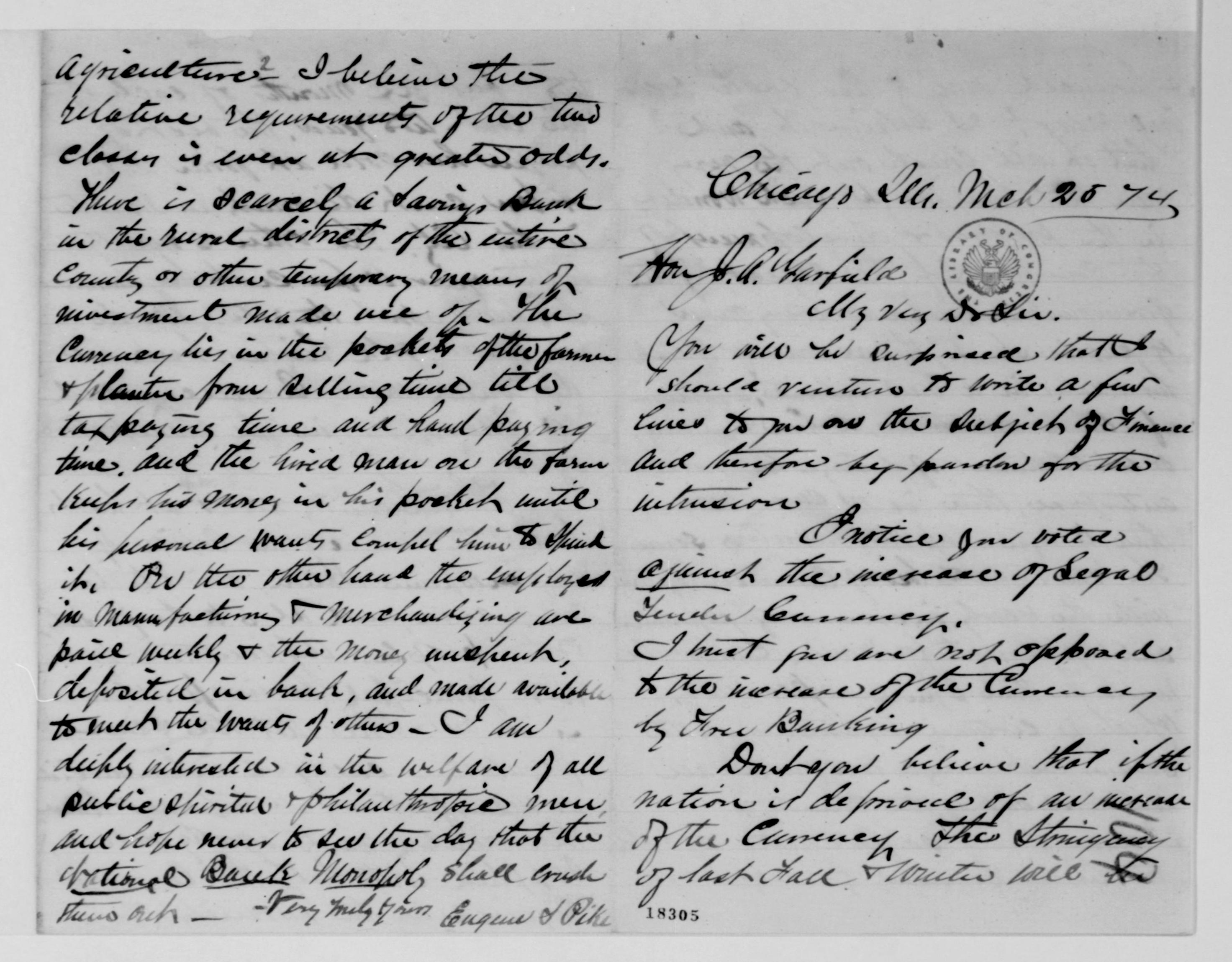 Scanned image of the current content page