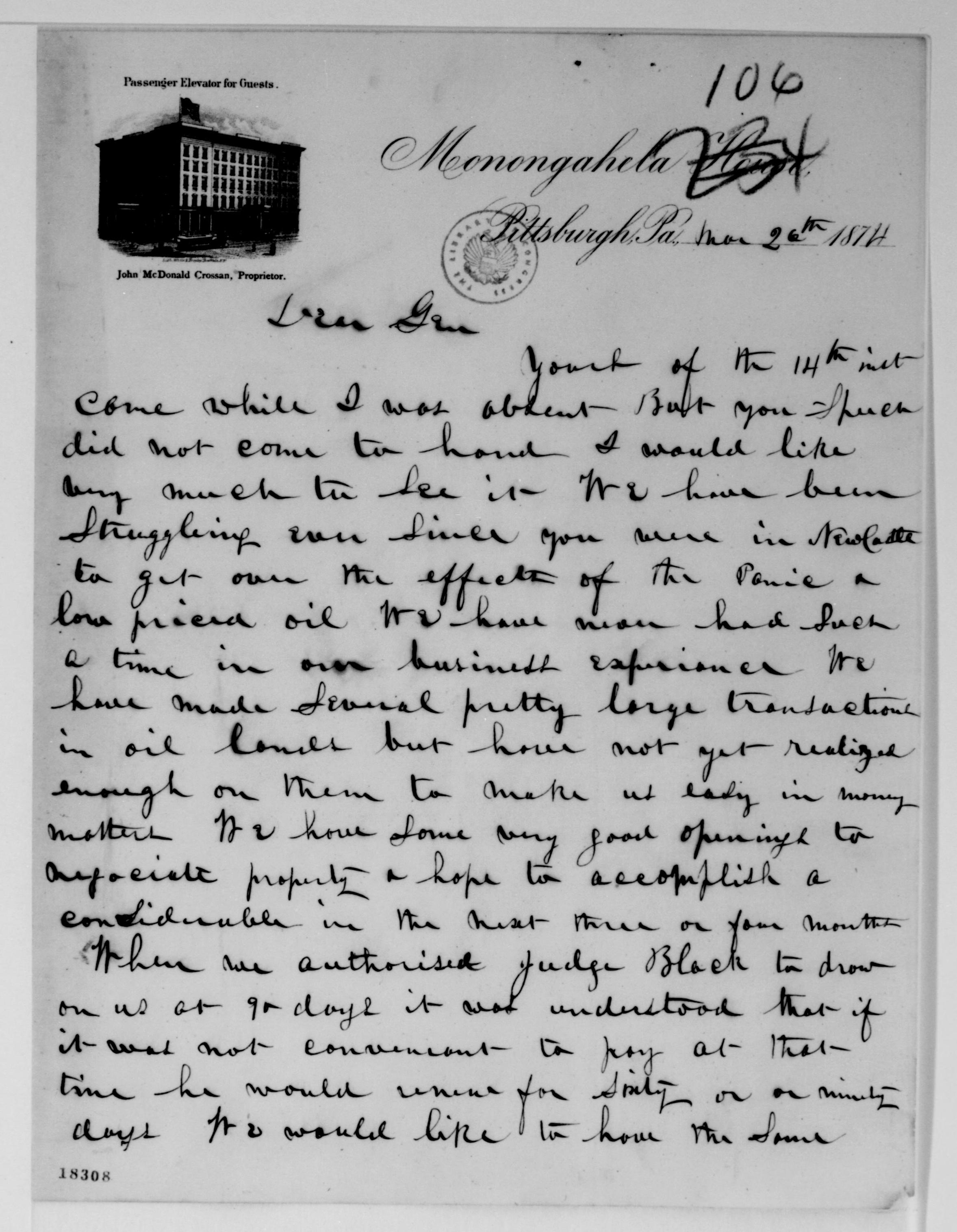 Scanned image of the current content page